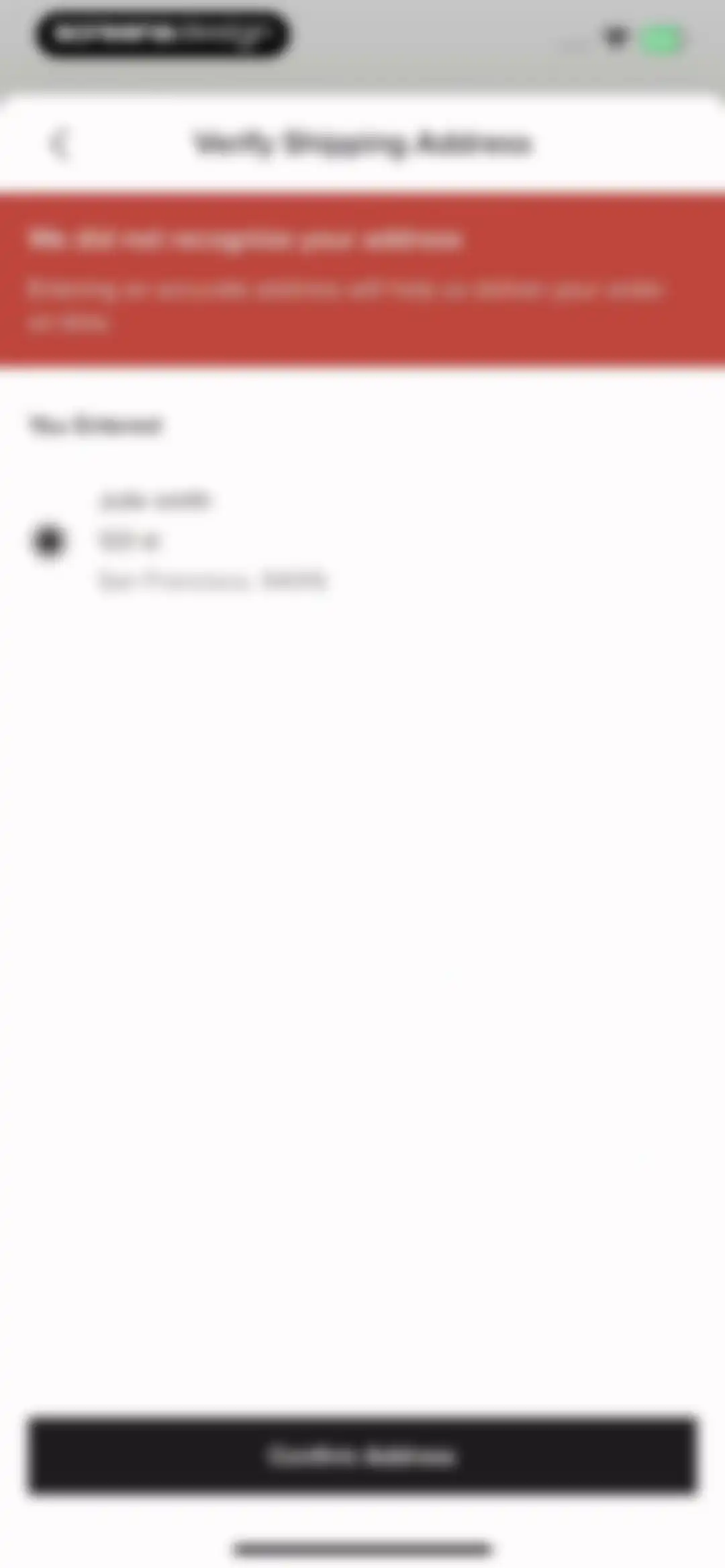 Rent the Runway (RTR) screen 79