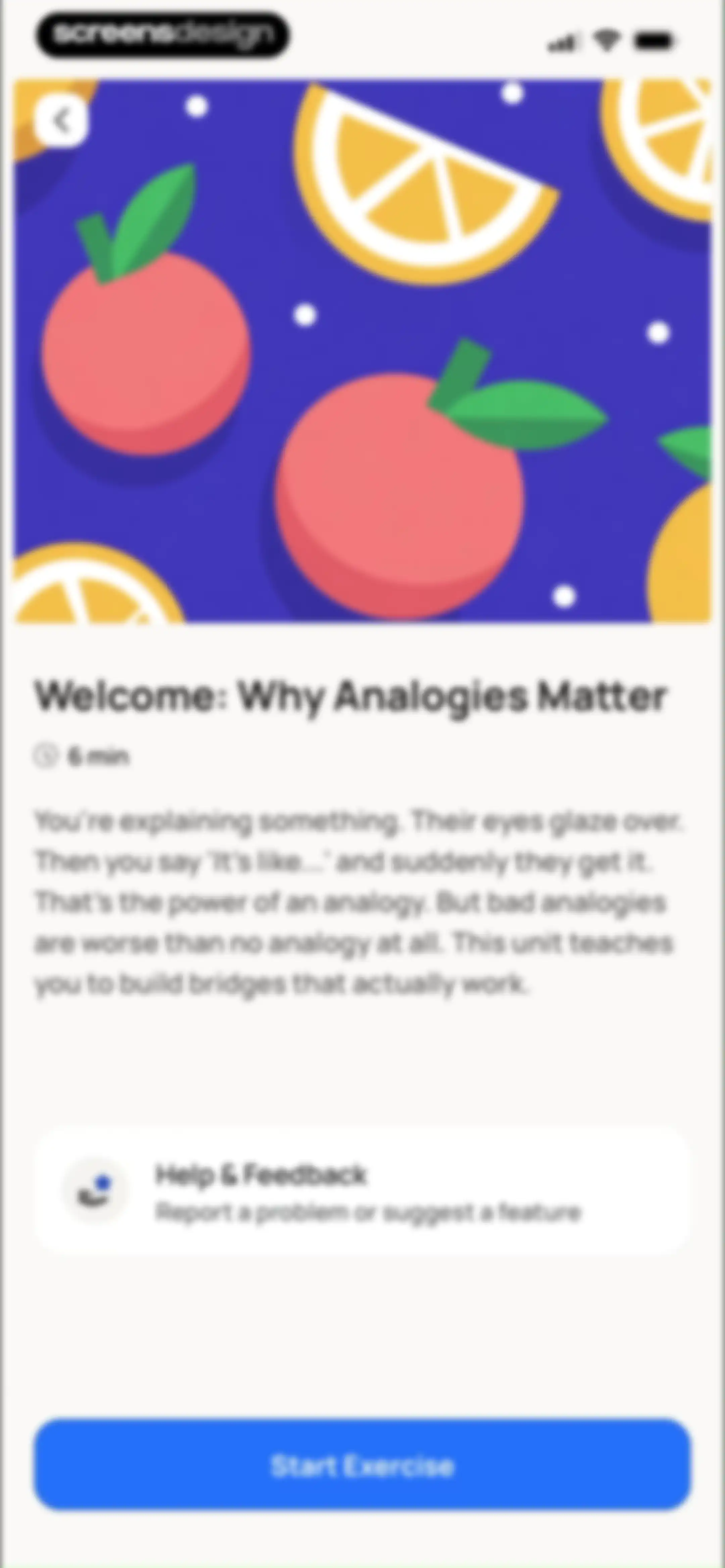 Wellspoken: Articulation Coach screen 101