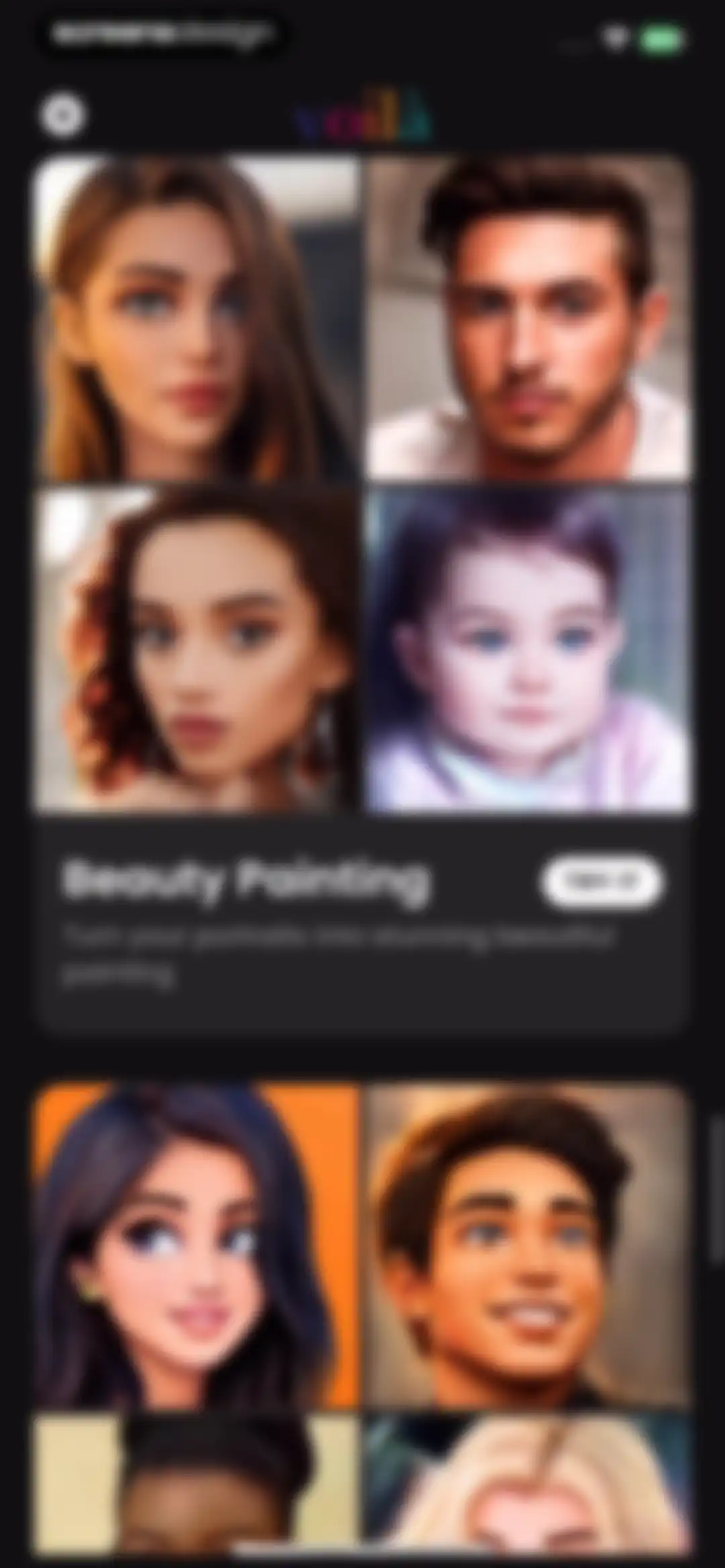 Voilà AI Artist Cartoon Filter screen 39