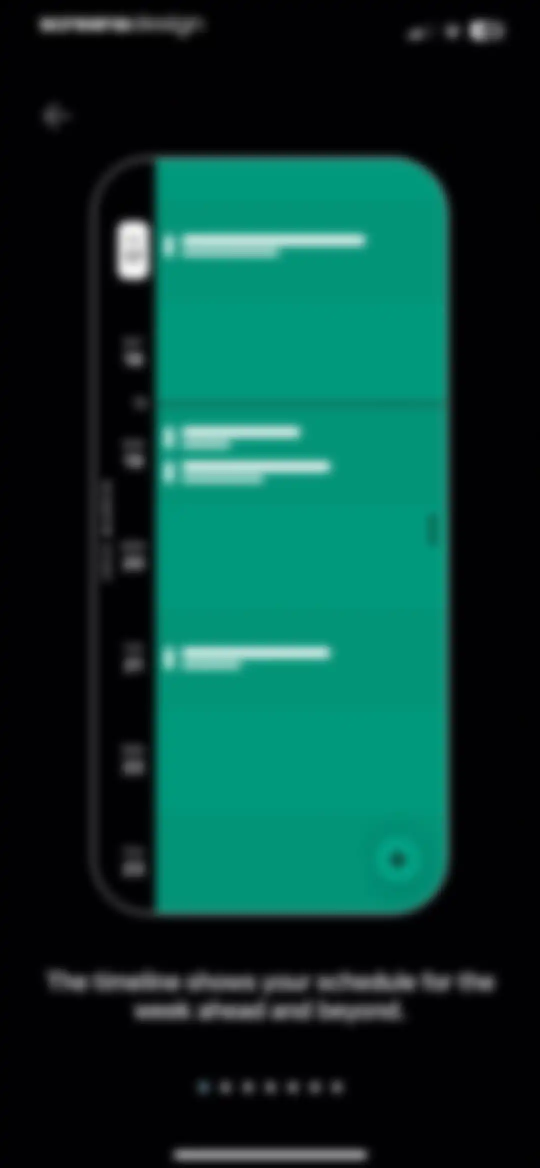 Timepage: Calendar Planner screen 100