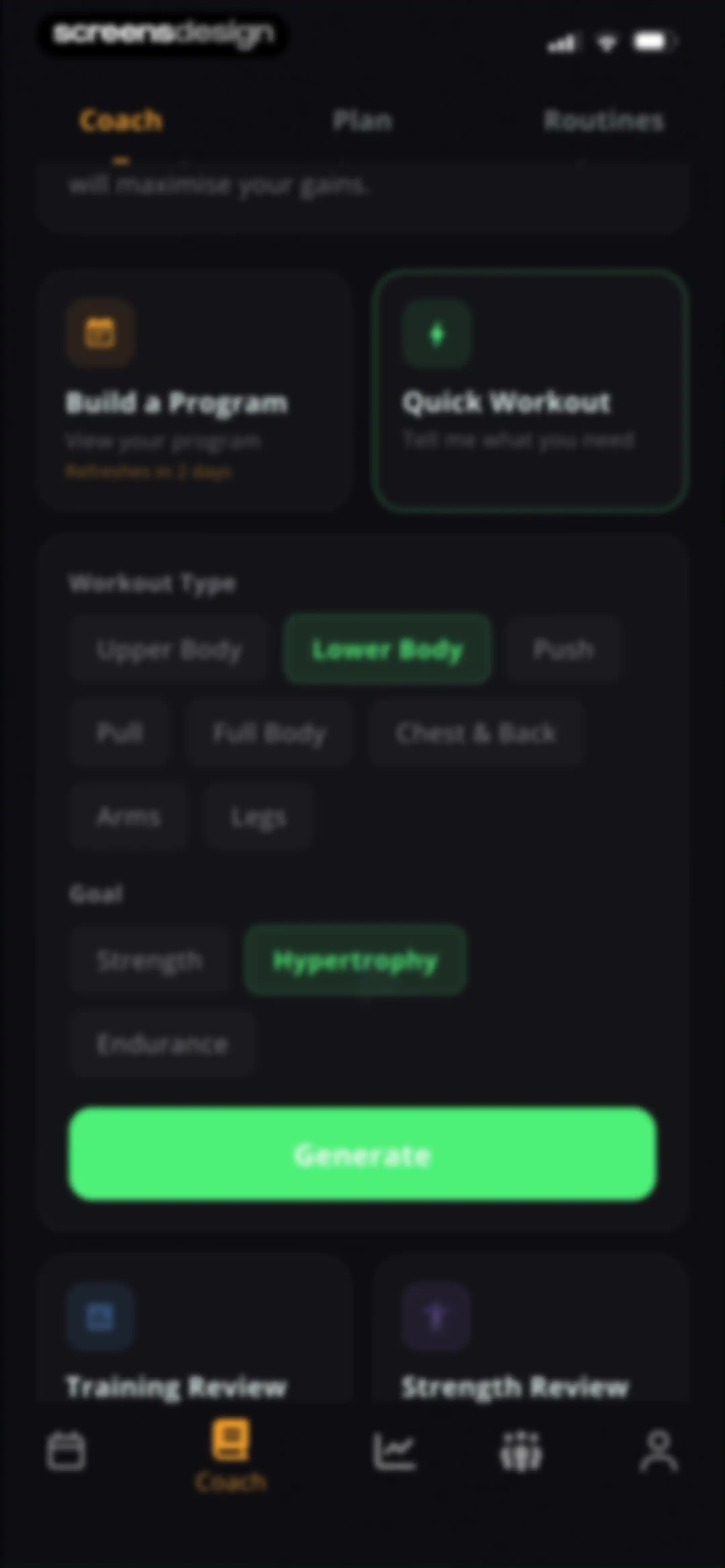 Stronger - Gym Workout Planner screen 110