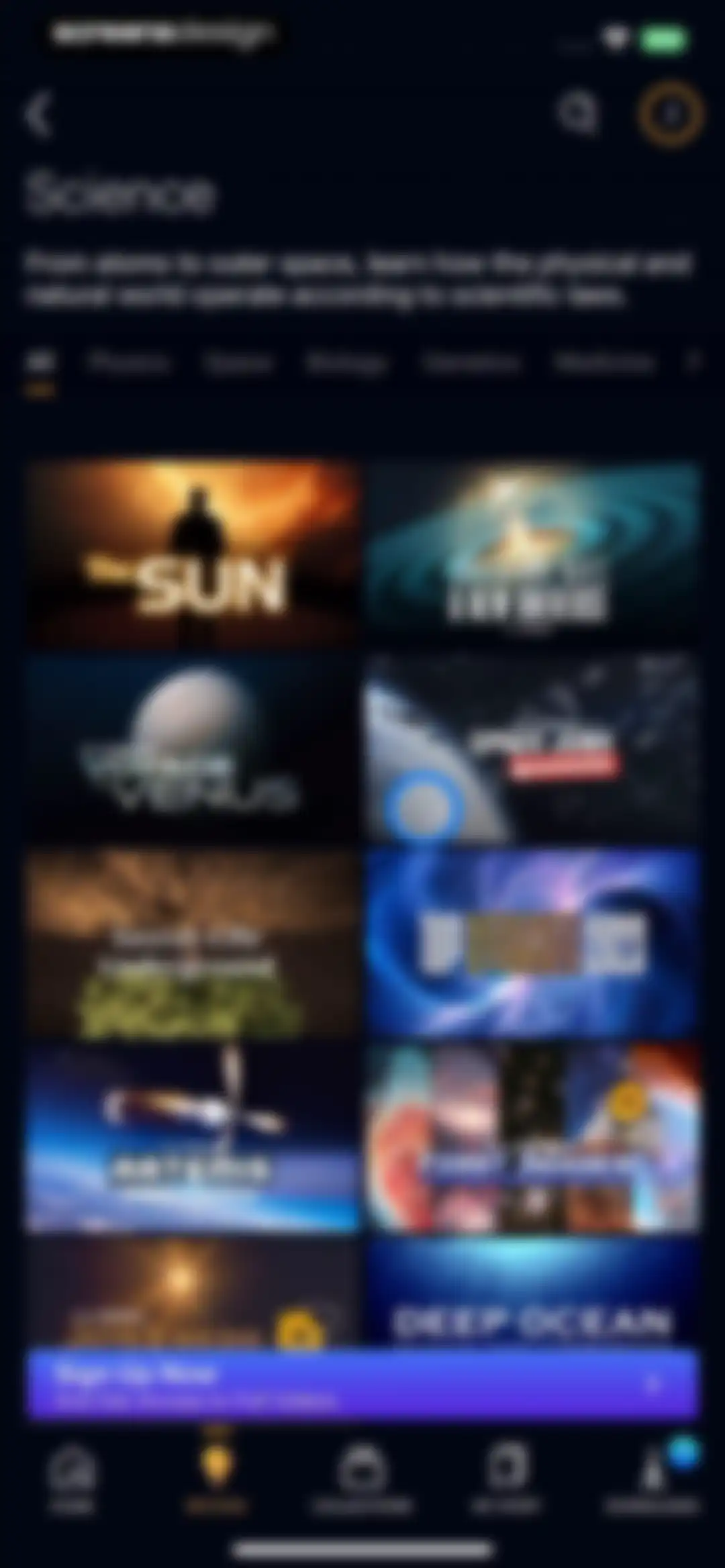 CuriosityStream screen 22