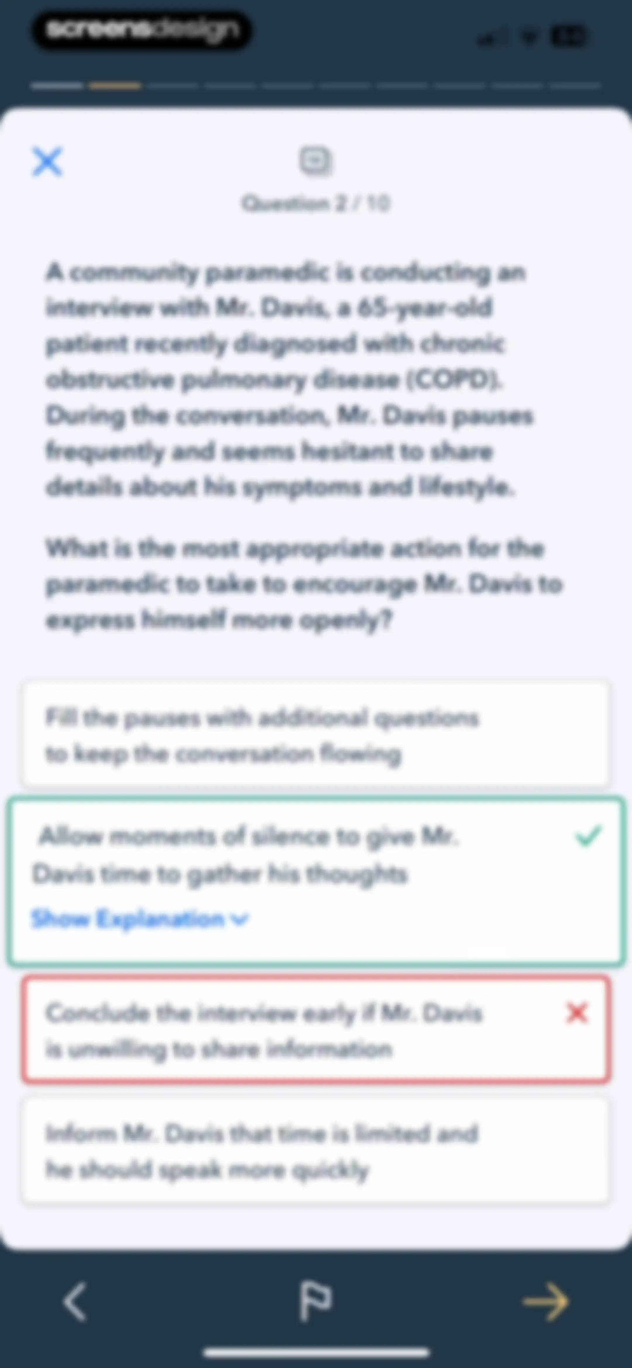 Pocket Prep EMS 2026 screen 26