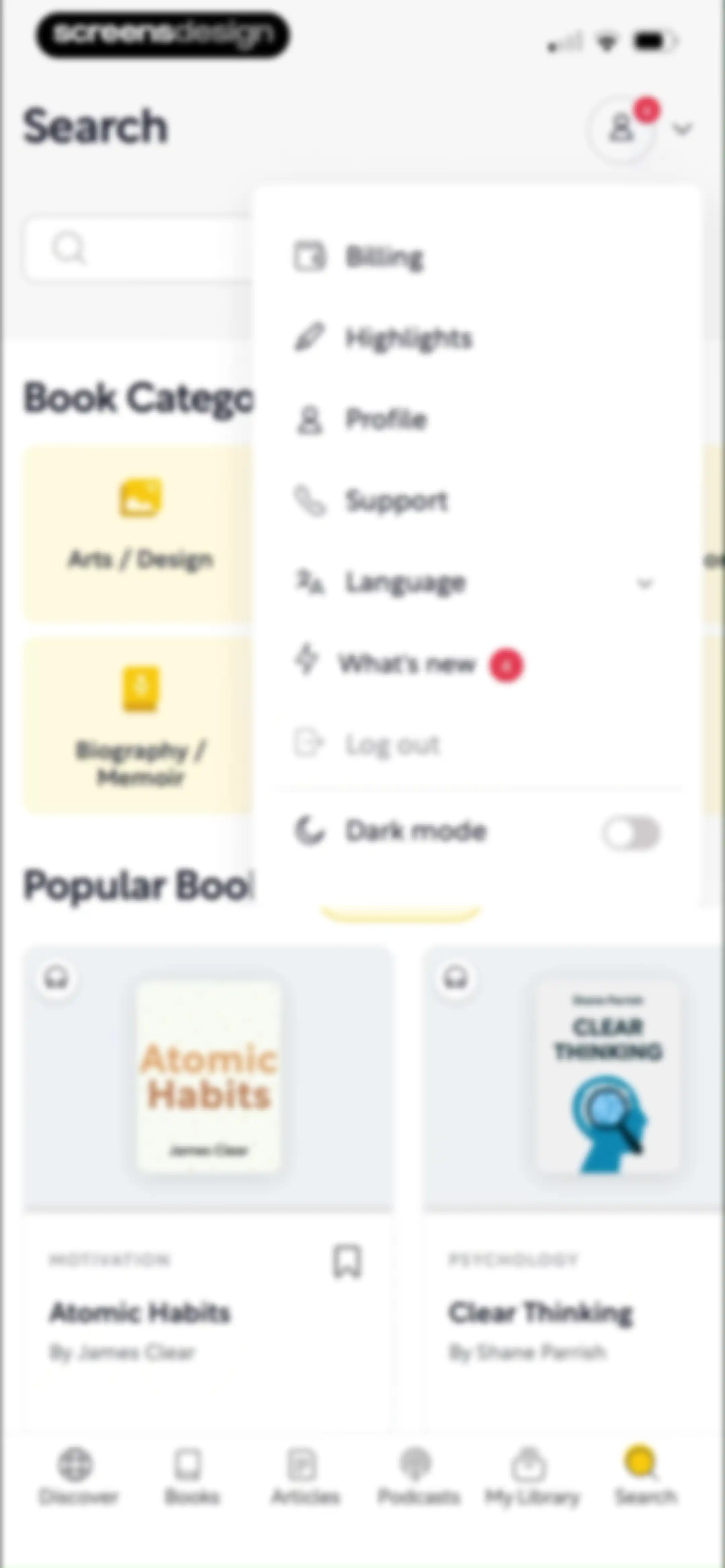 Shortform Daily Book Summaries screen 139