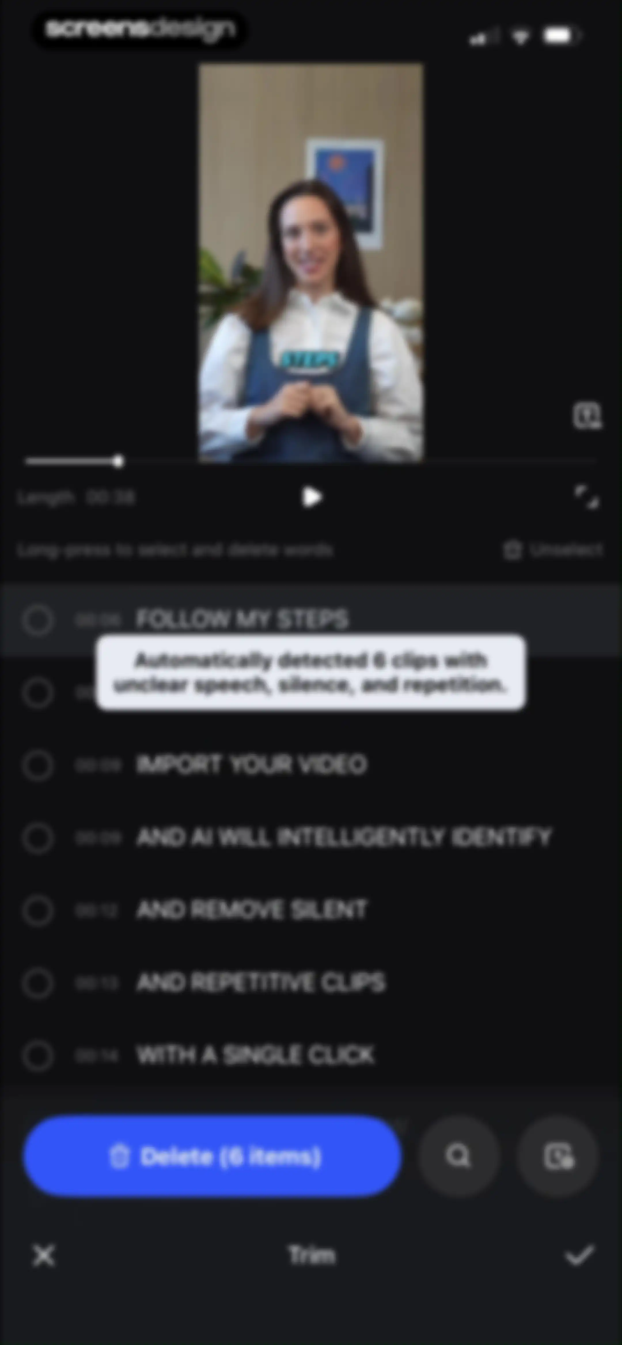 Vmake Labs: create viral video screen 19