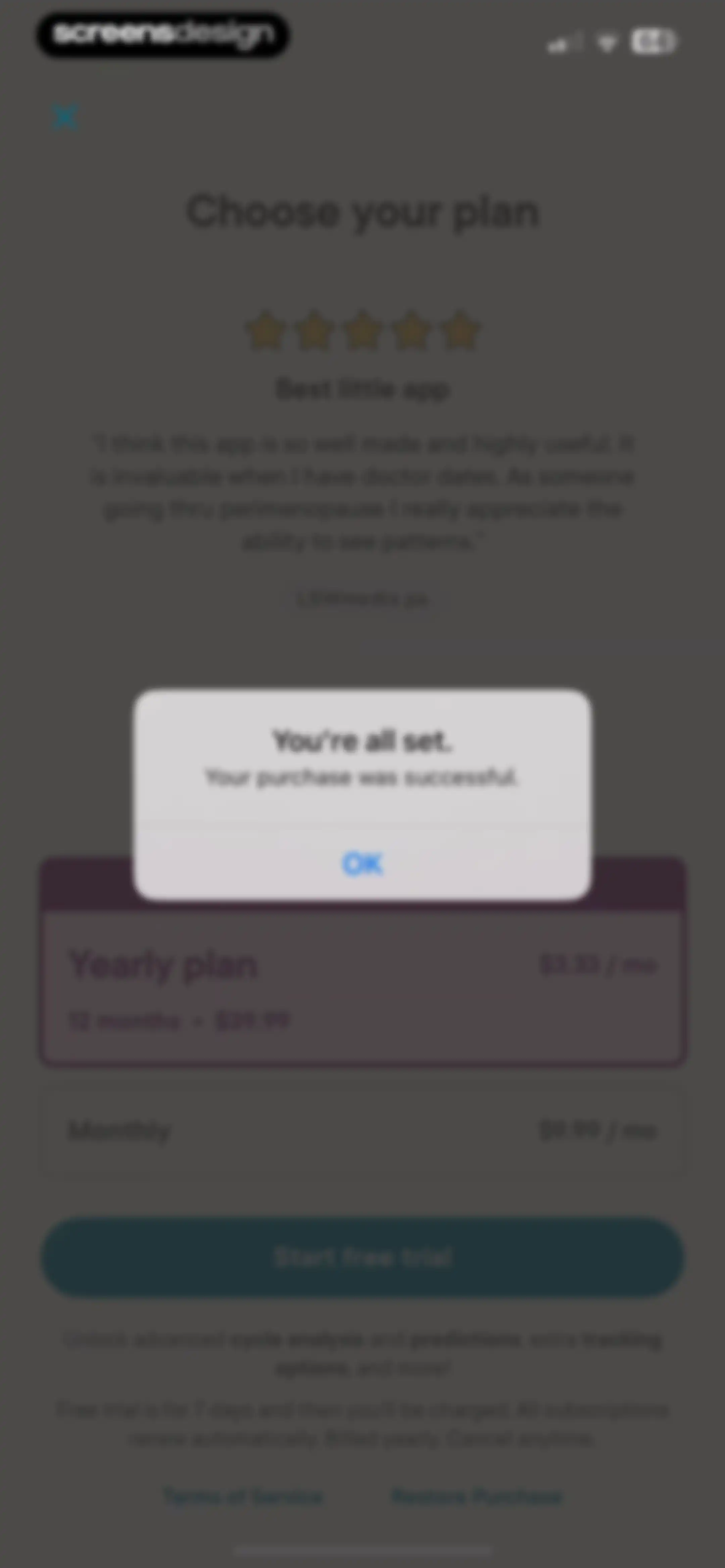 Clue Period & Cycle Tracker screen 27