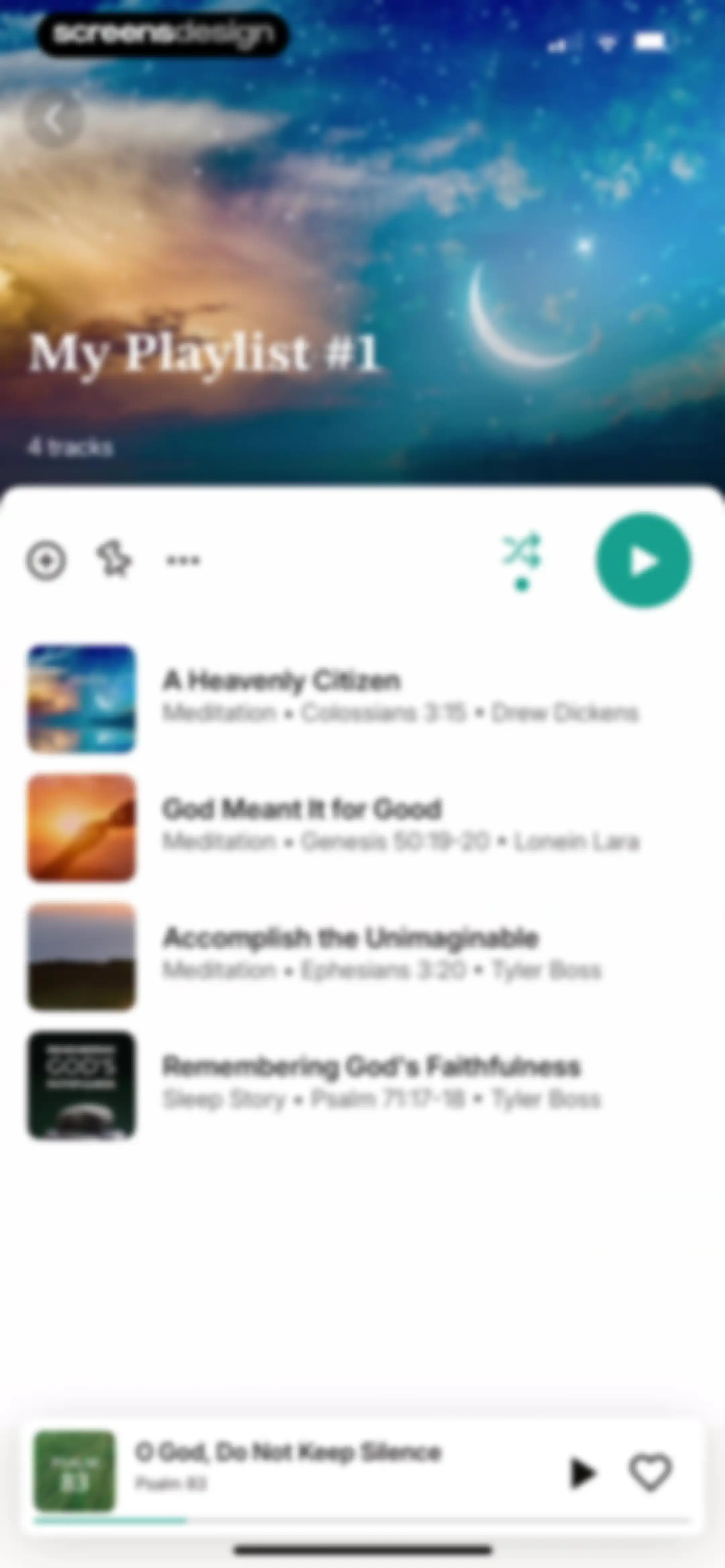 Abide: Bible Prayer Meditation screen 94