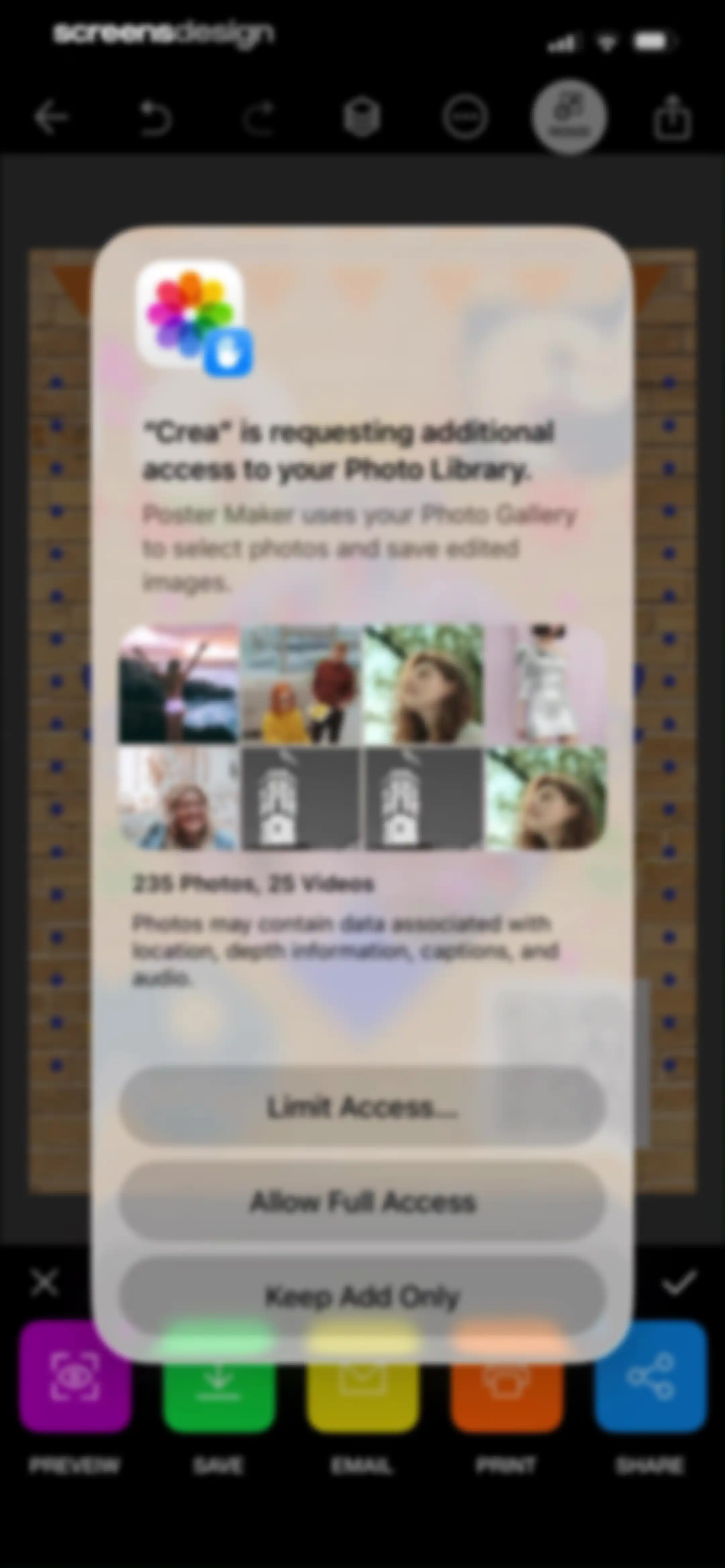 Poster Maker - Crea screen 124