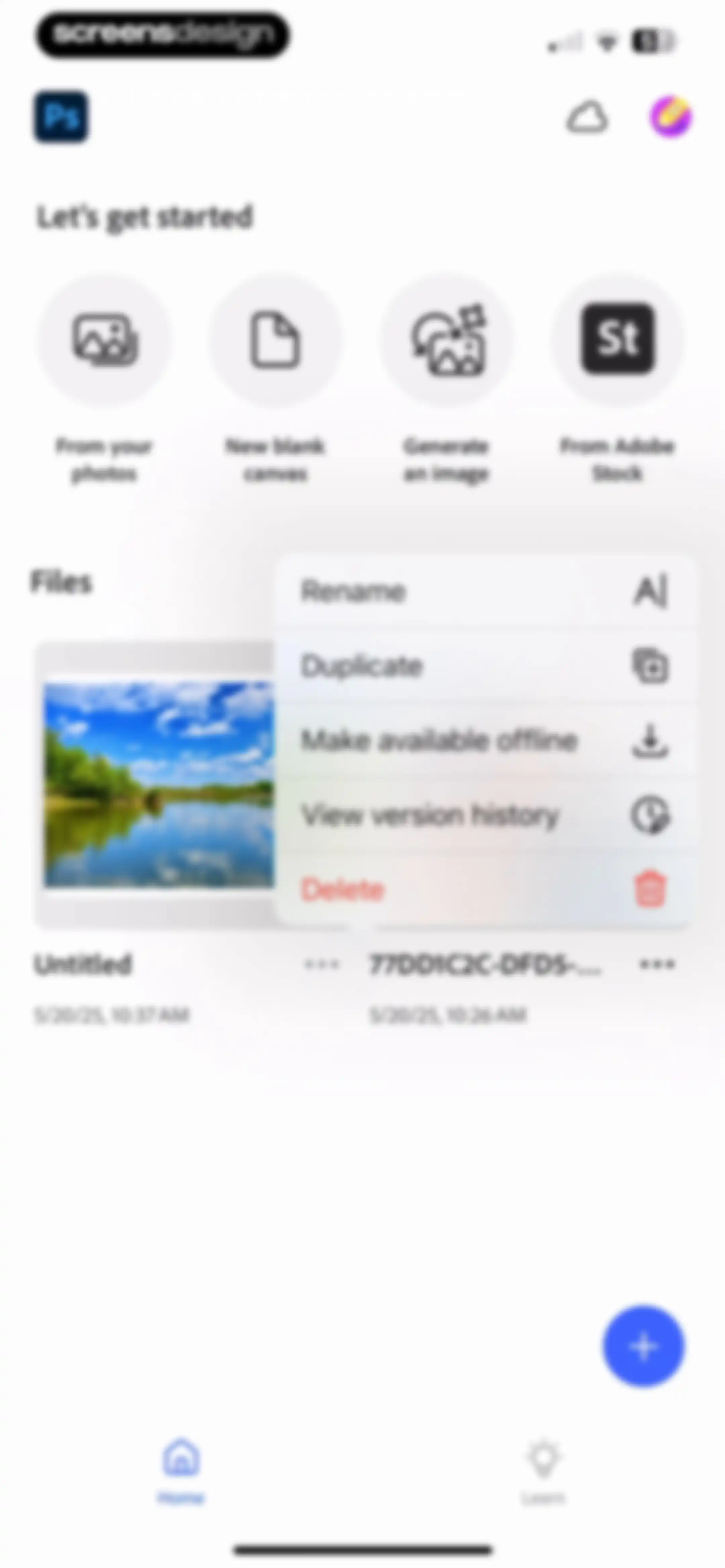 Adobe Photoshop: Photo Editor screen 108