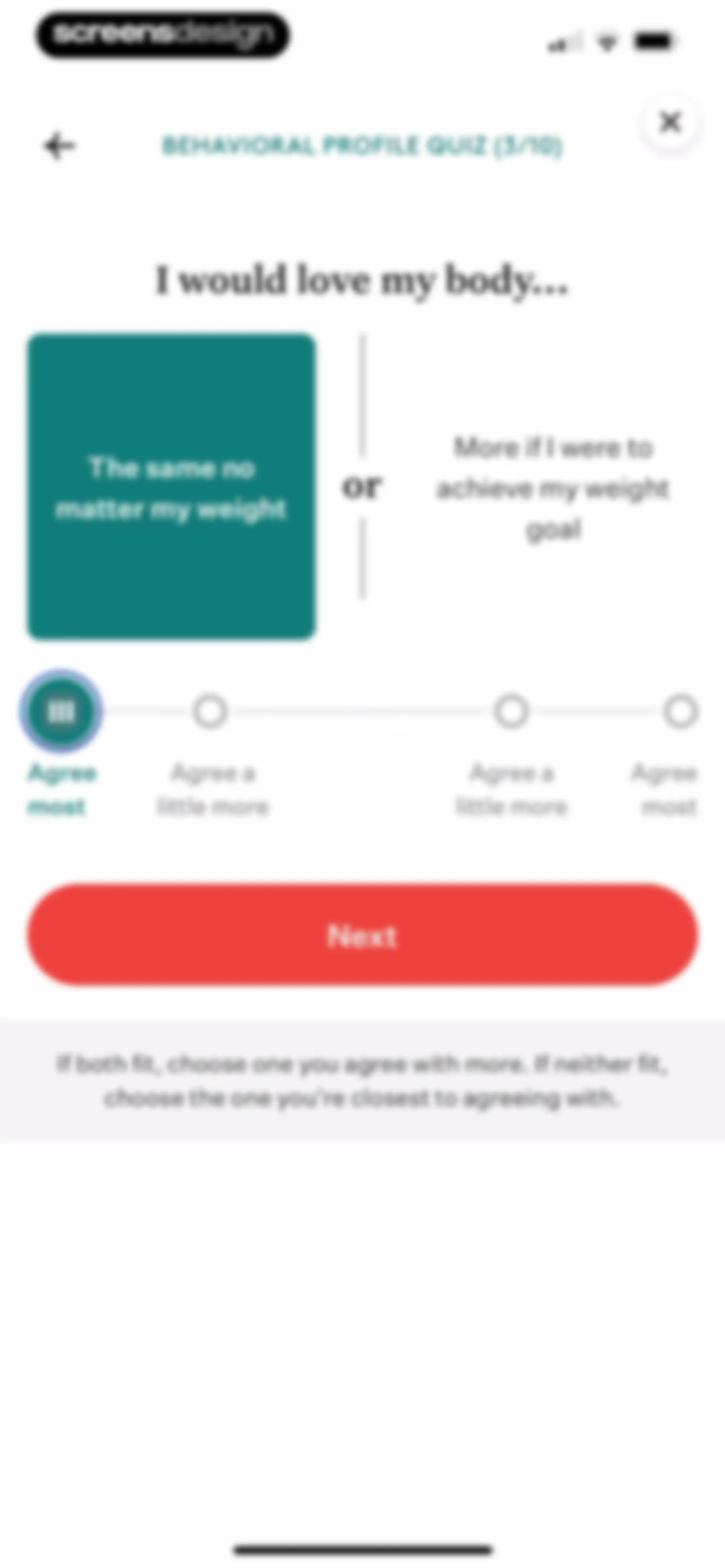 Noom Weight Loss, Food Tracker screen 41