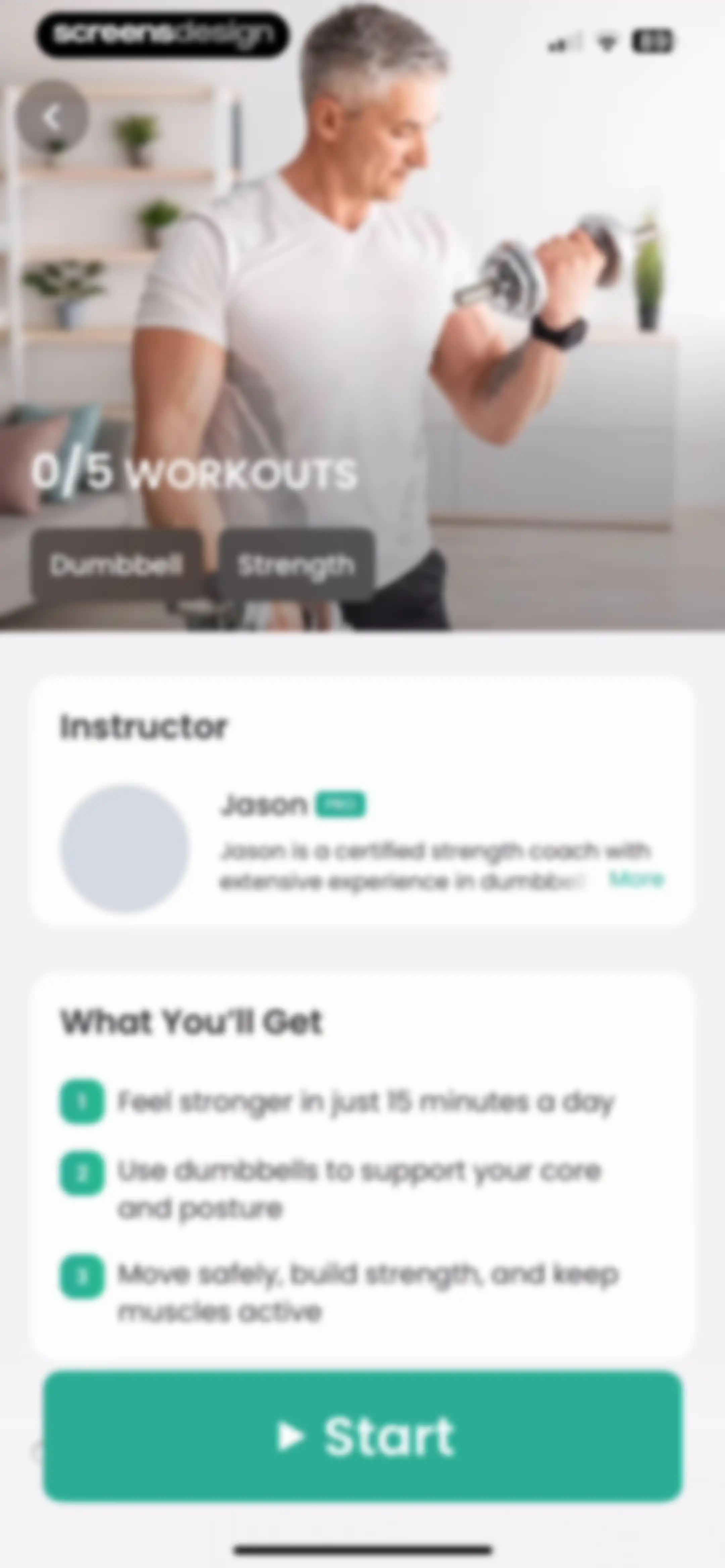 Workout for Seniors: SeniorFit screen 103