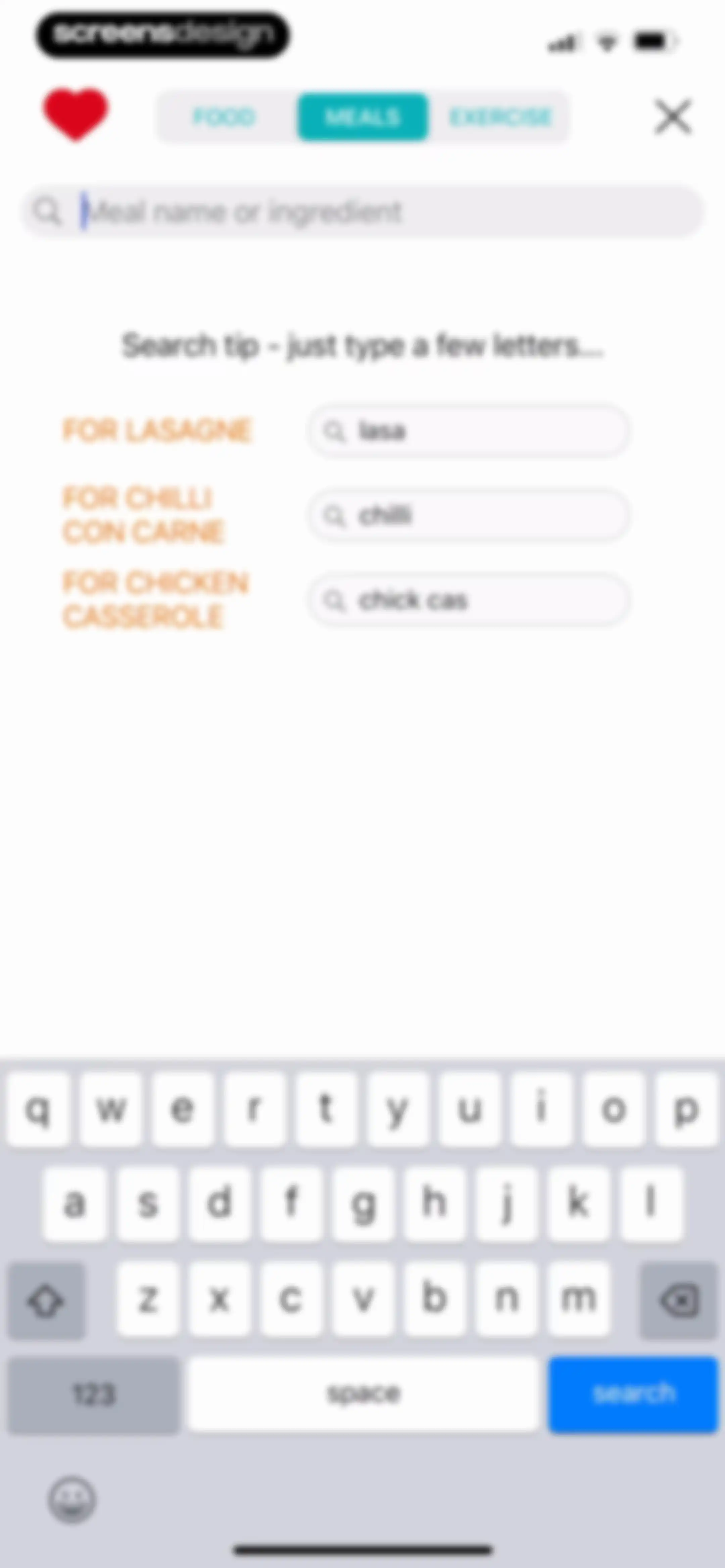 Calorie Counter + screen 69