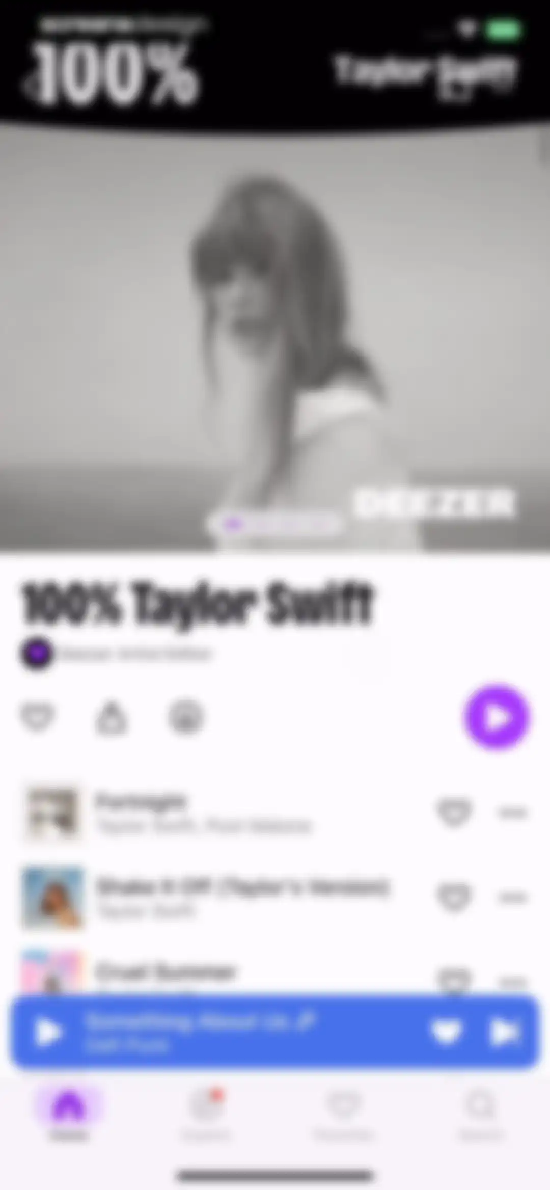 Deezer: Music Player, Podcast screen 74