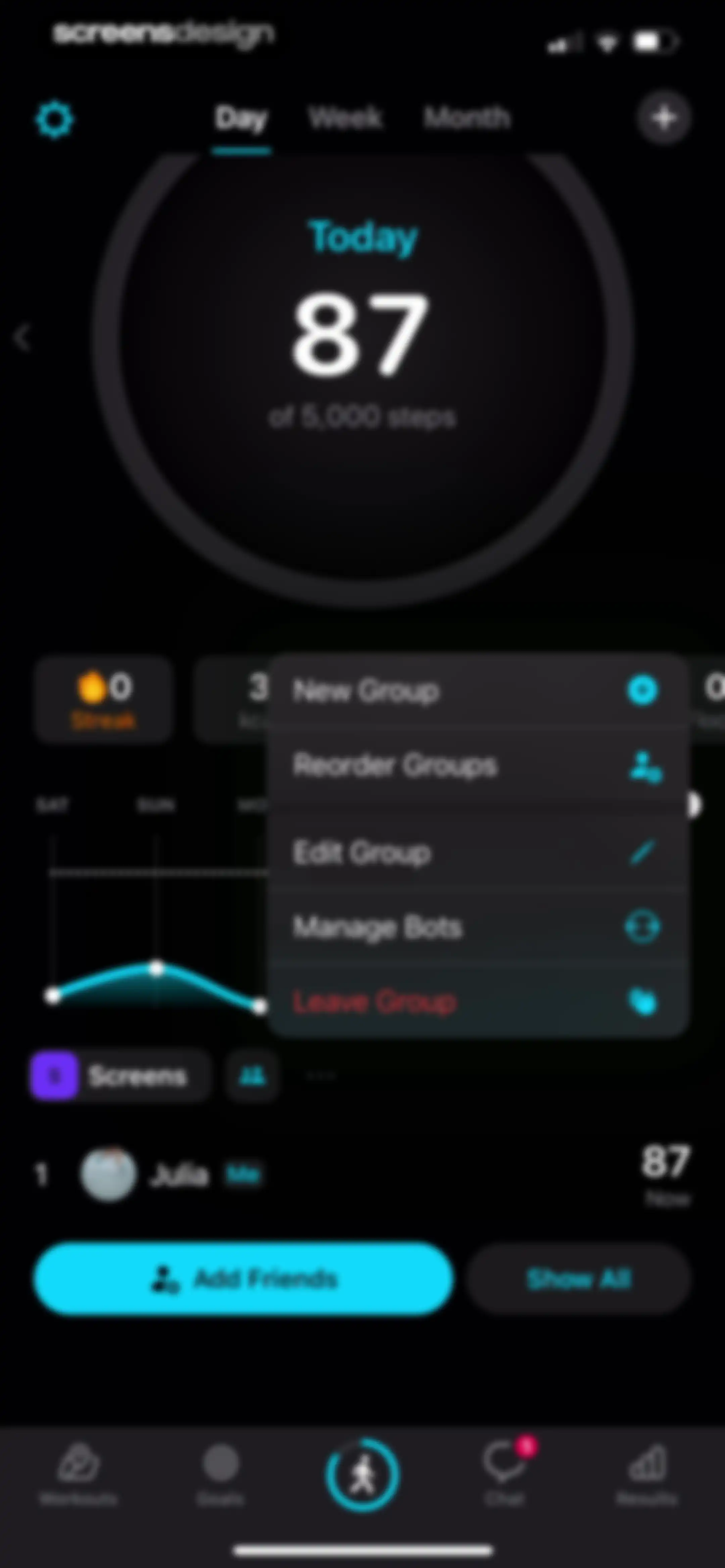 StepsApp Pedometer screen 90