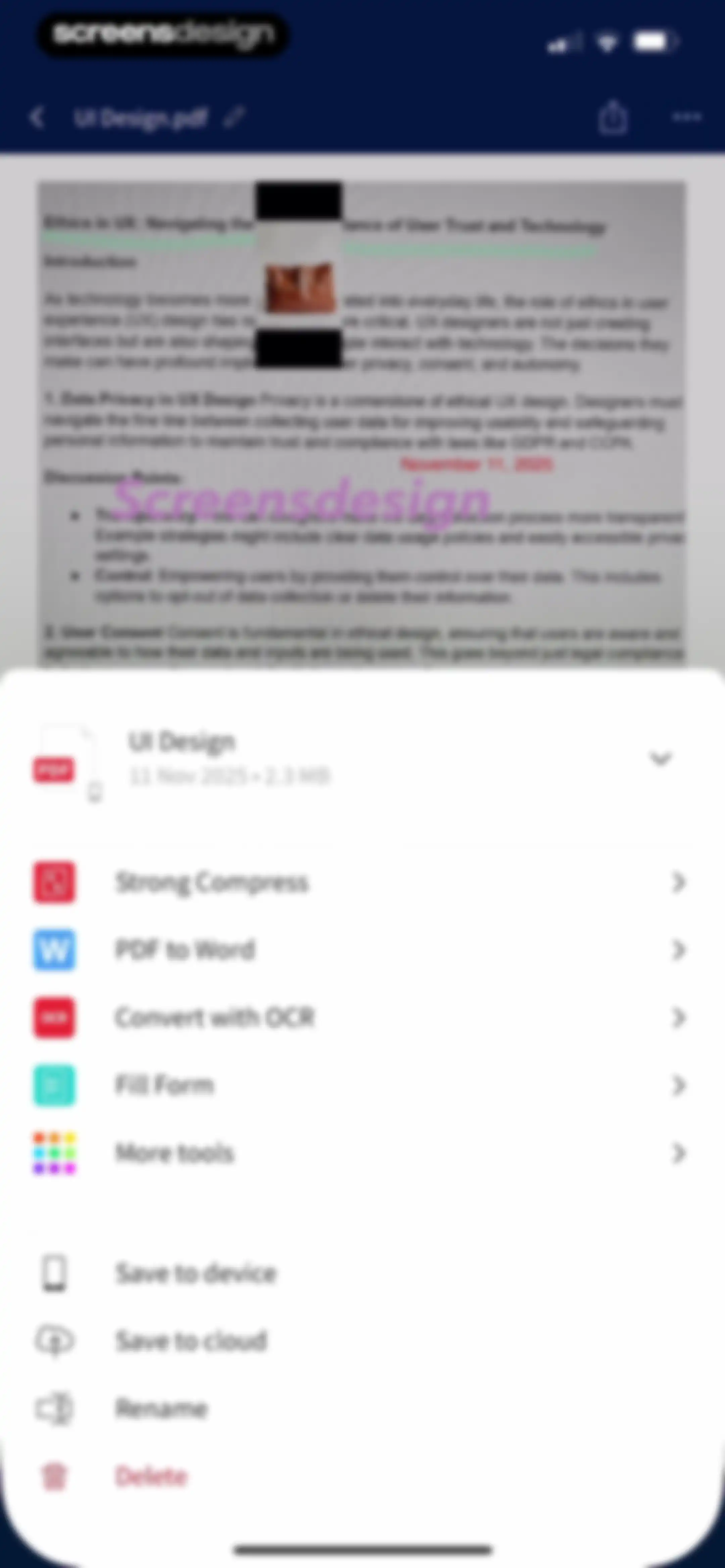 Smallpdf: Scanner & PDF Editor screen 73