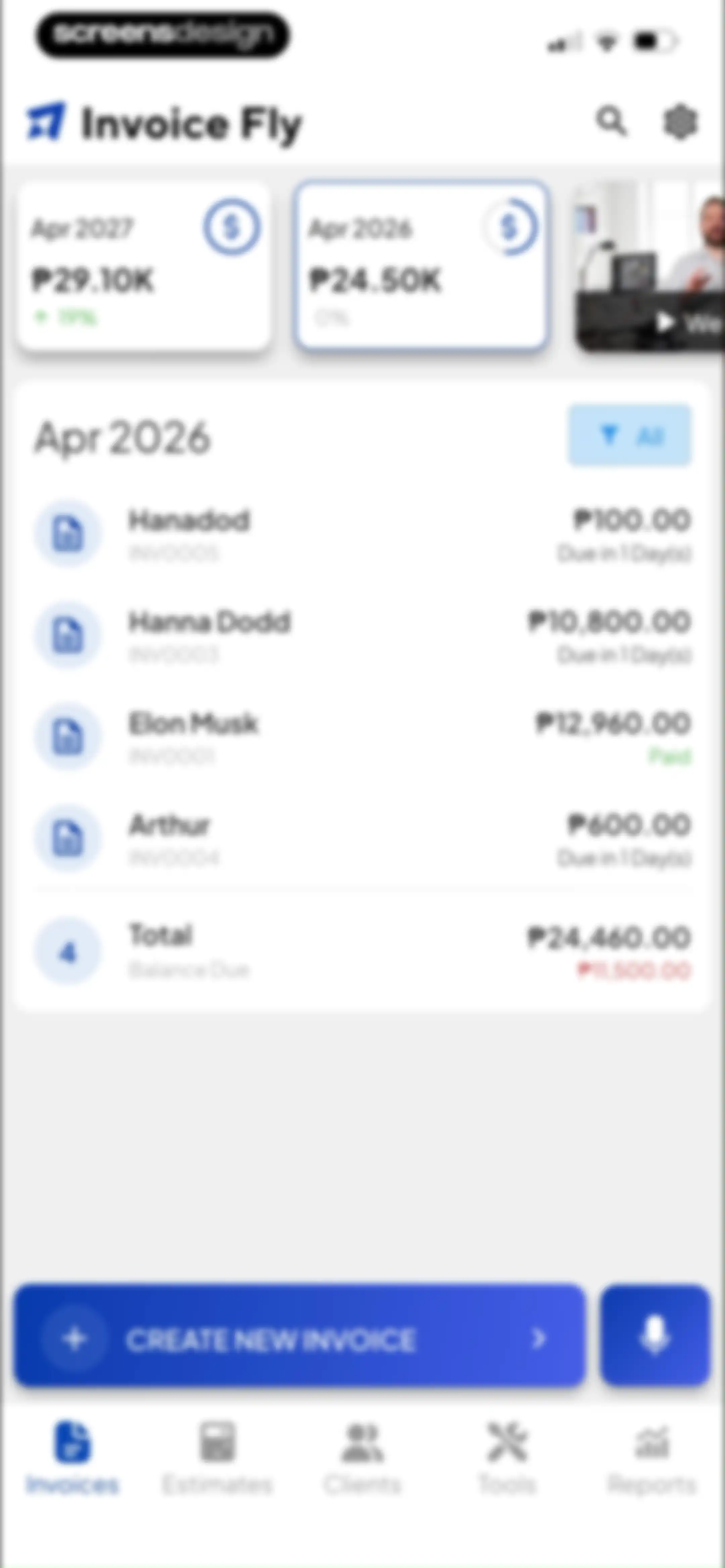 Invoice Maker - Invoice Fly screen 95