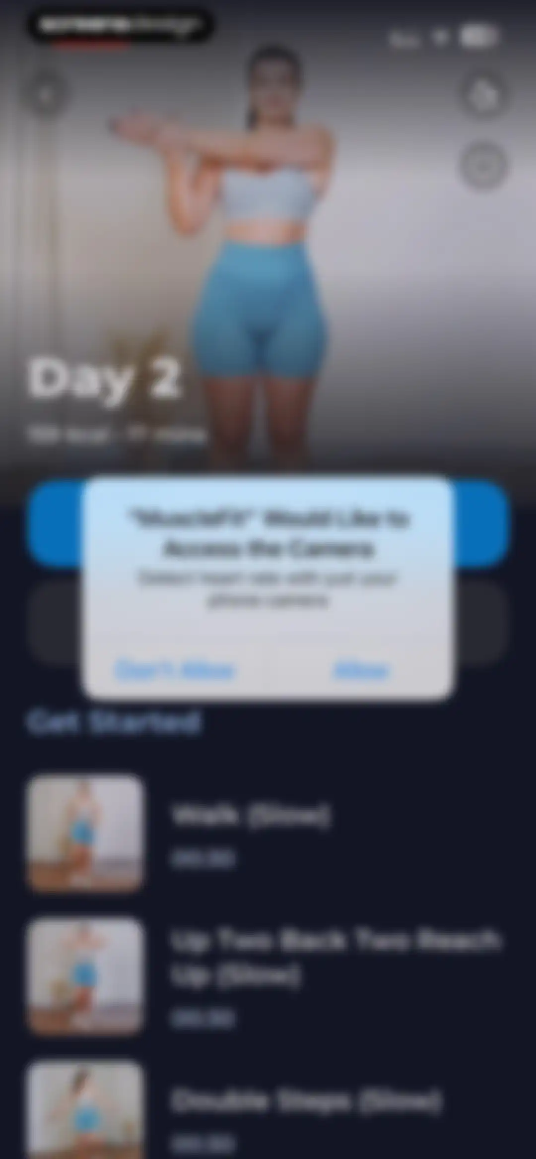 Workout Planner MuscleFit screen 46