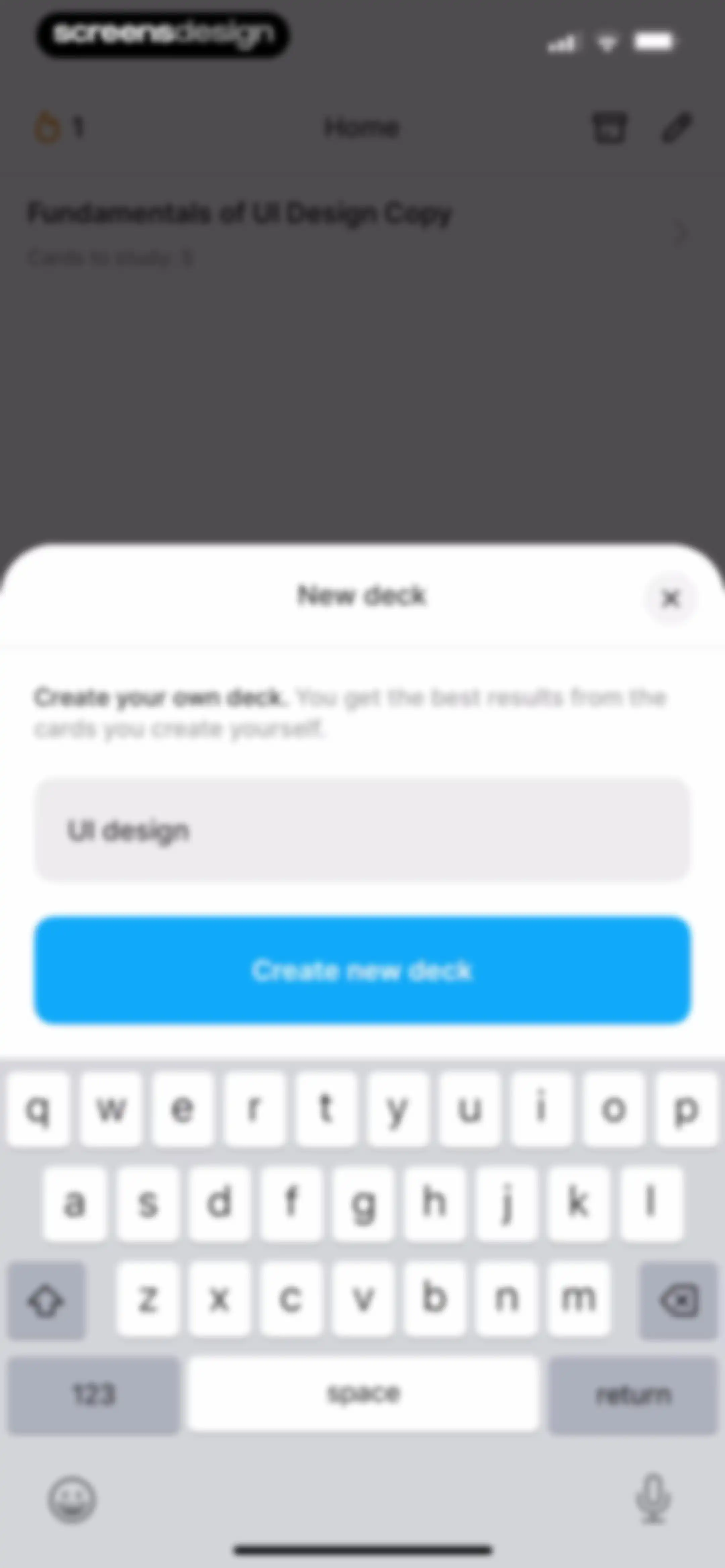 Noji - Flashcards study app screen 91