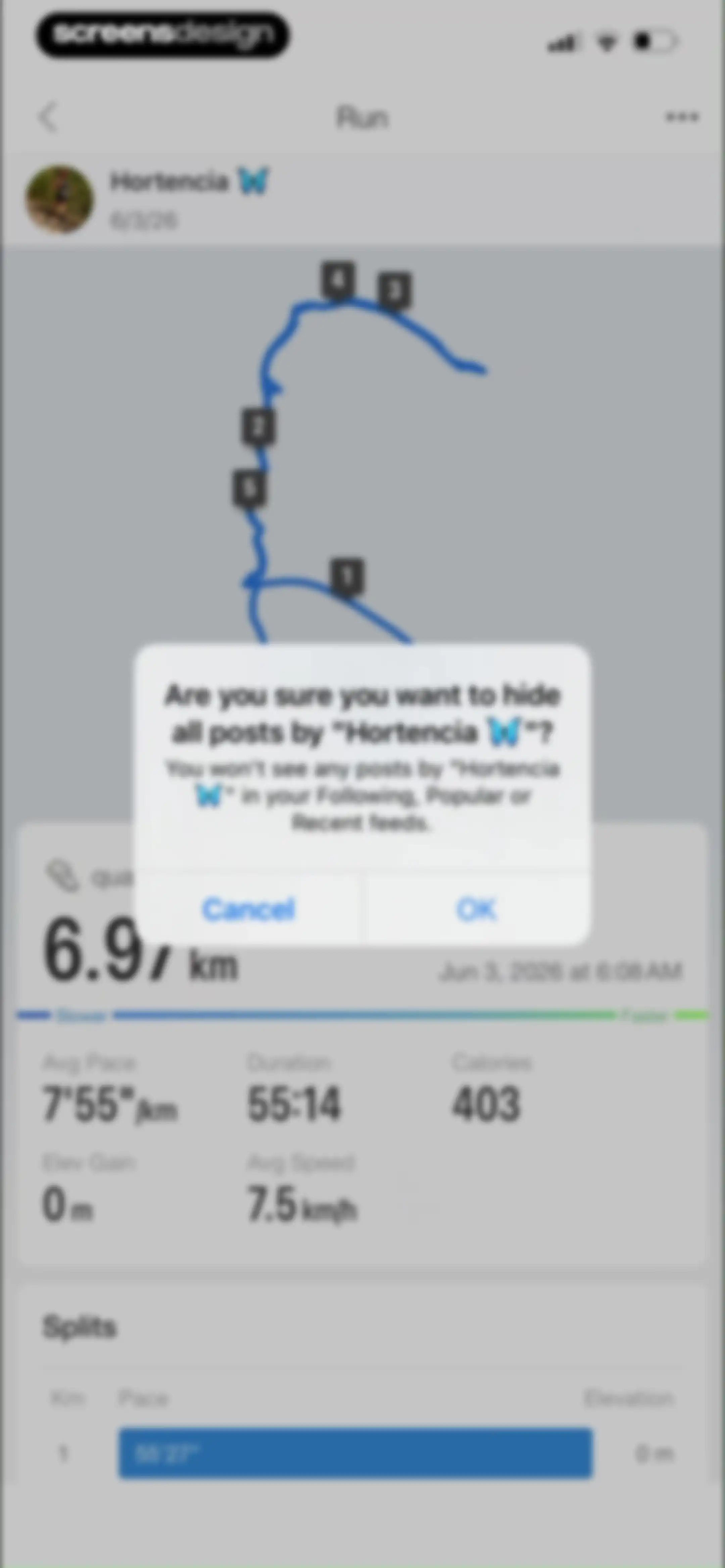 Pacer Pedometer Step Counter screen 308
