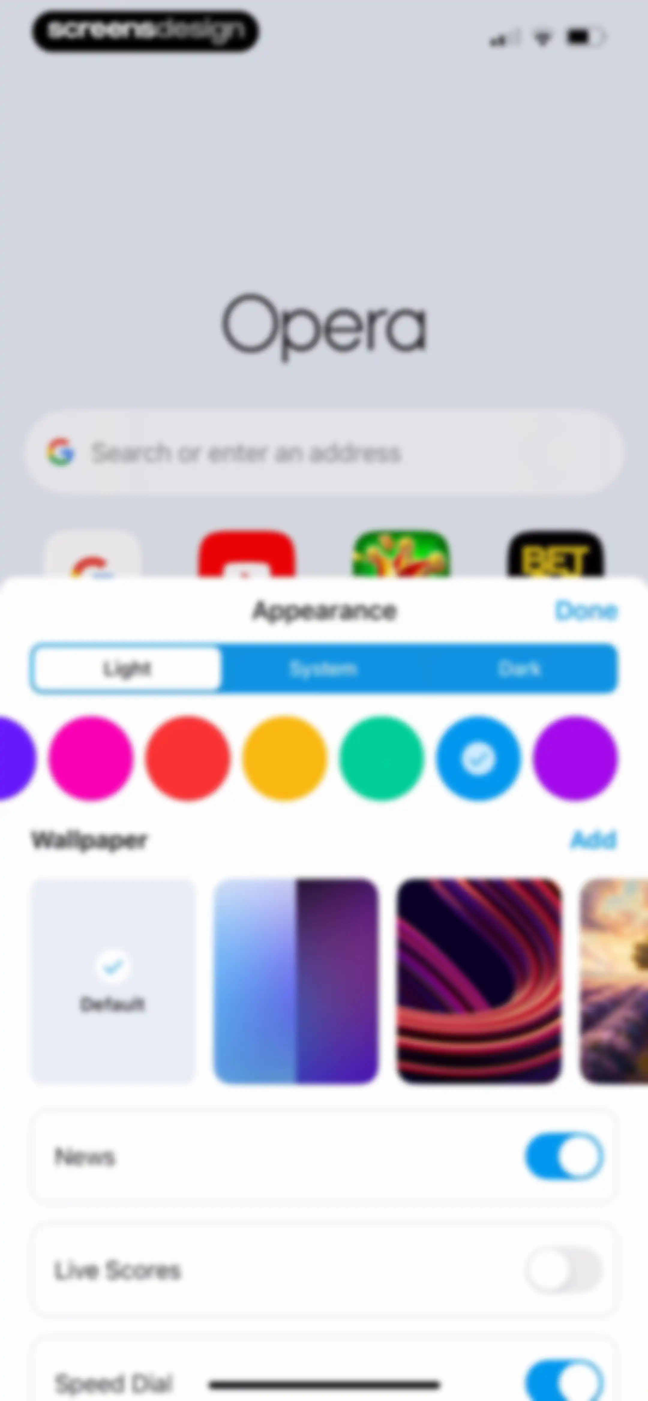 Opera: AI browser with VPN screen 6