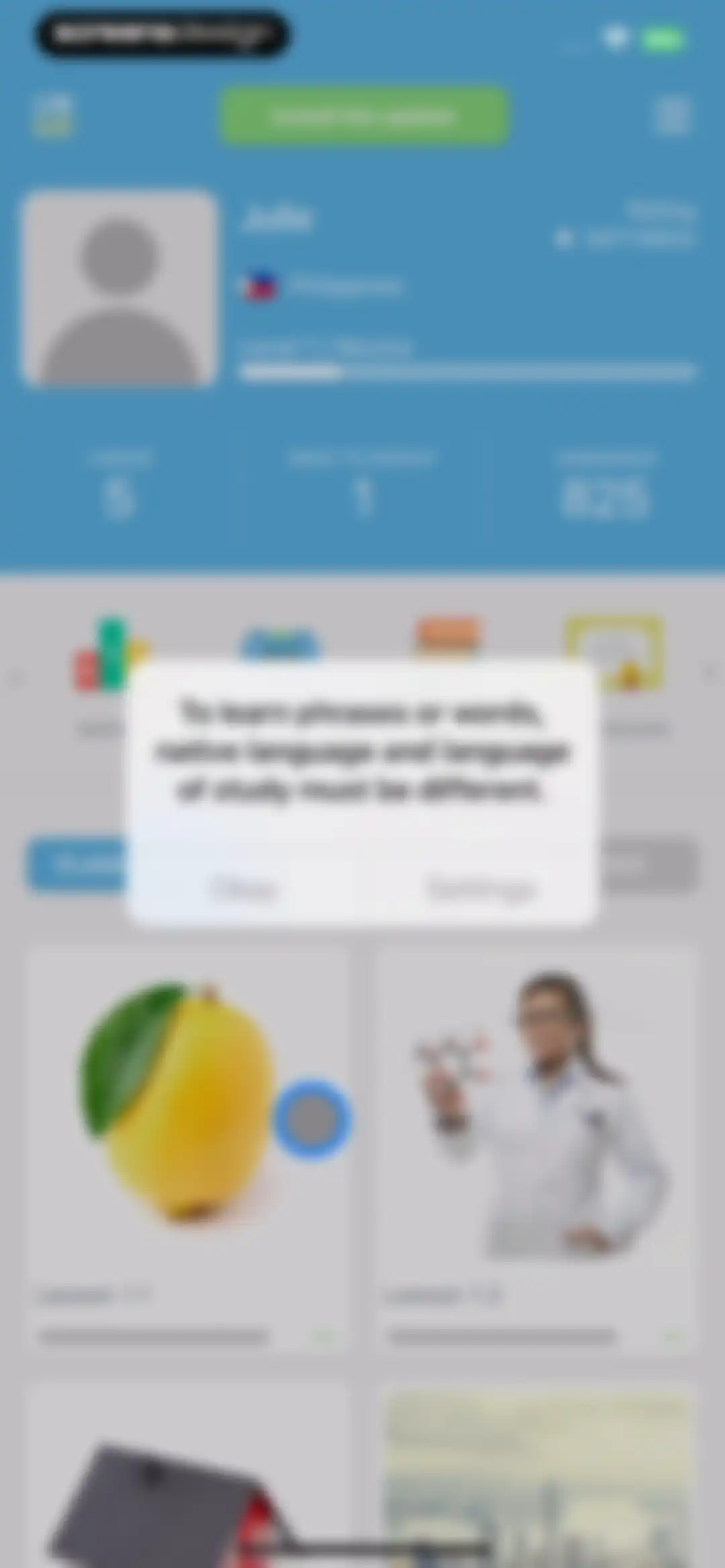 Learn Languages - Lingo Play screen 38