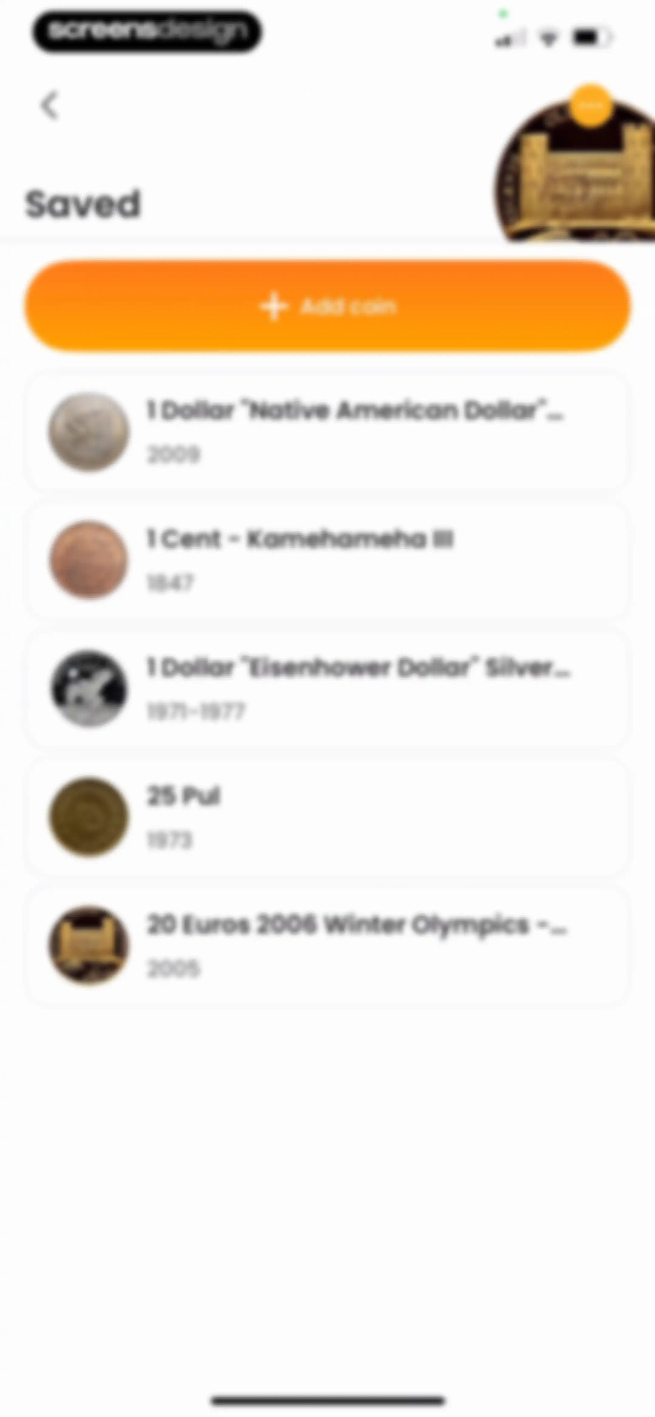 Coin ID Scanner: Value Checker screen 93