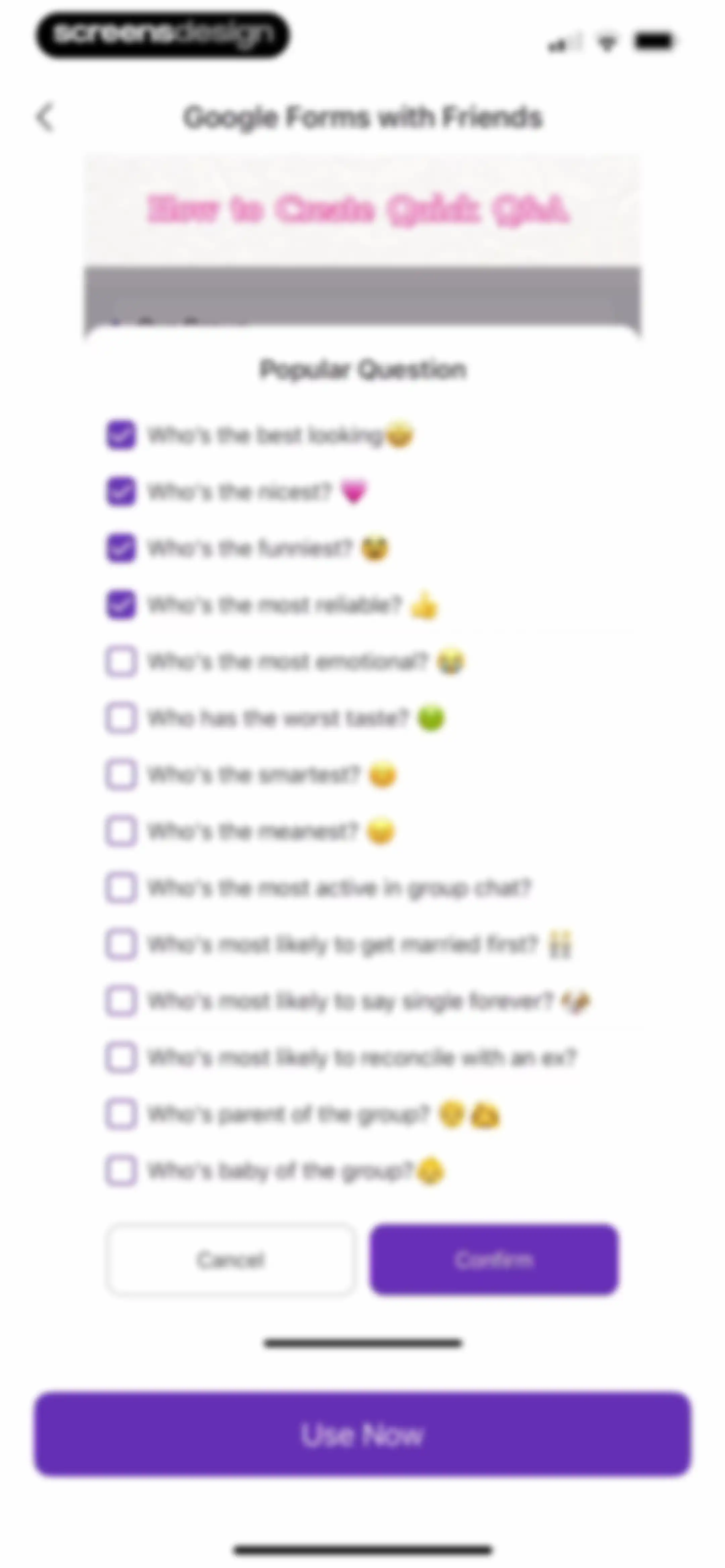 Forms for Google Docs screen 80