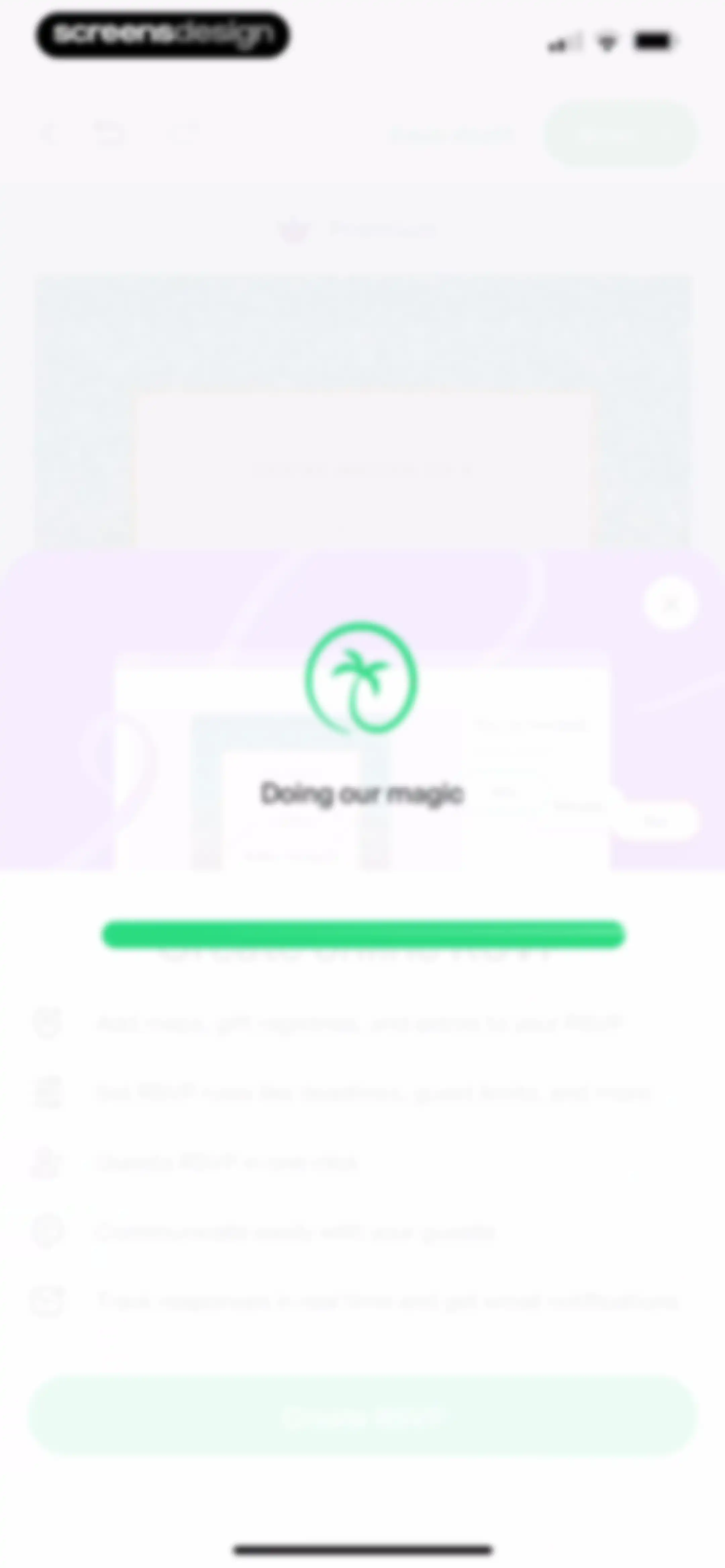 Invitation Maker: Cards & RSVP screen 25