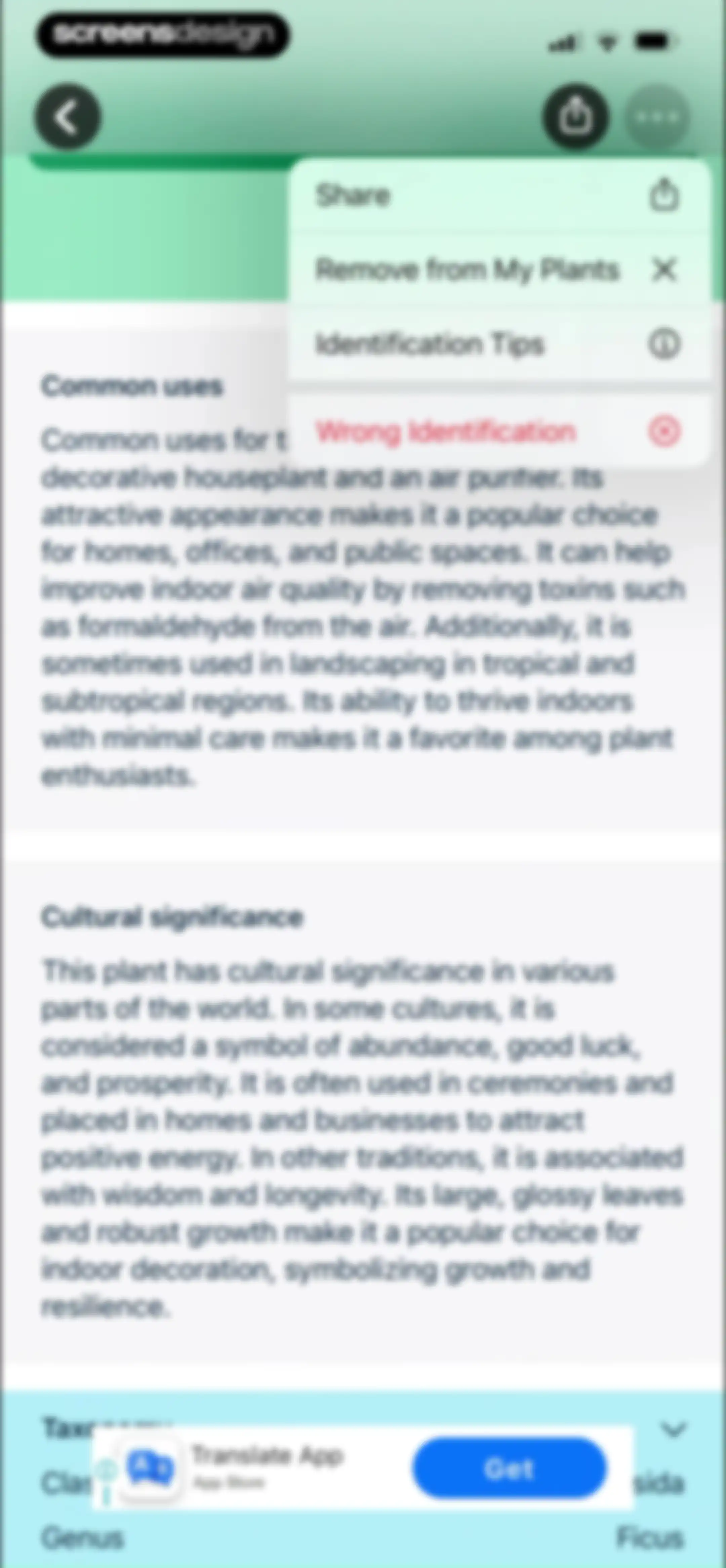 Free Plant Identifier screen 25