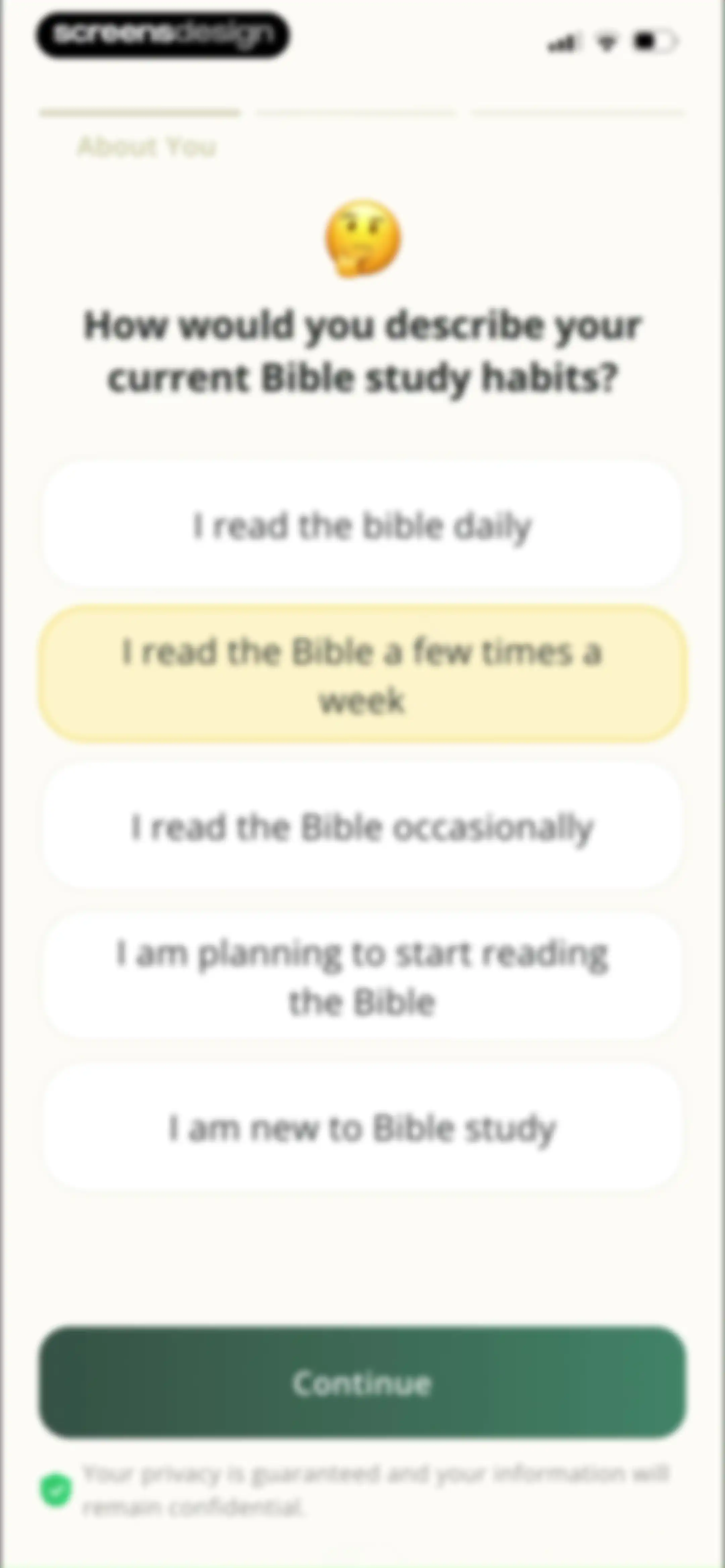 Bible Path: Prayers & Widgets screen 8