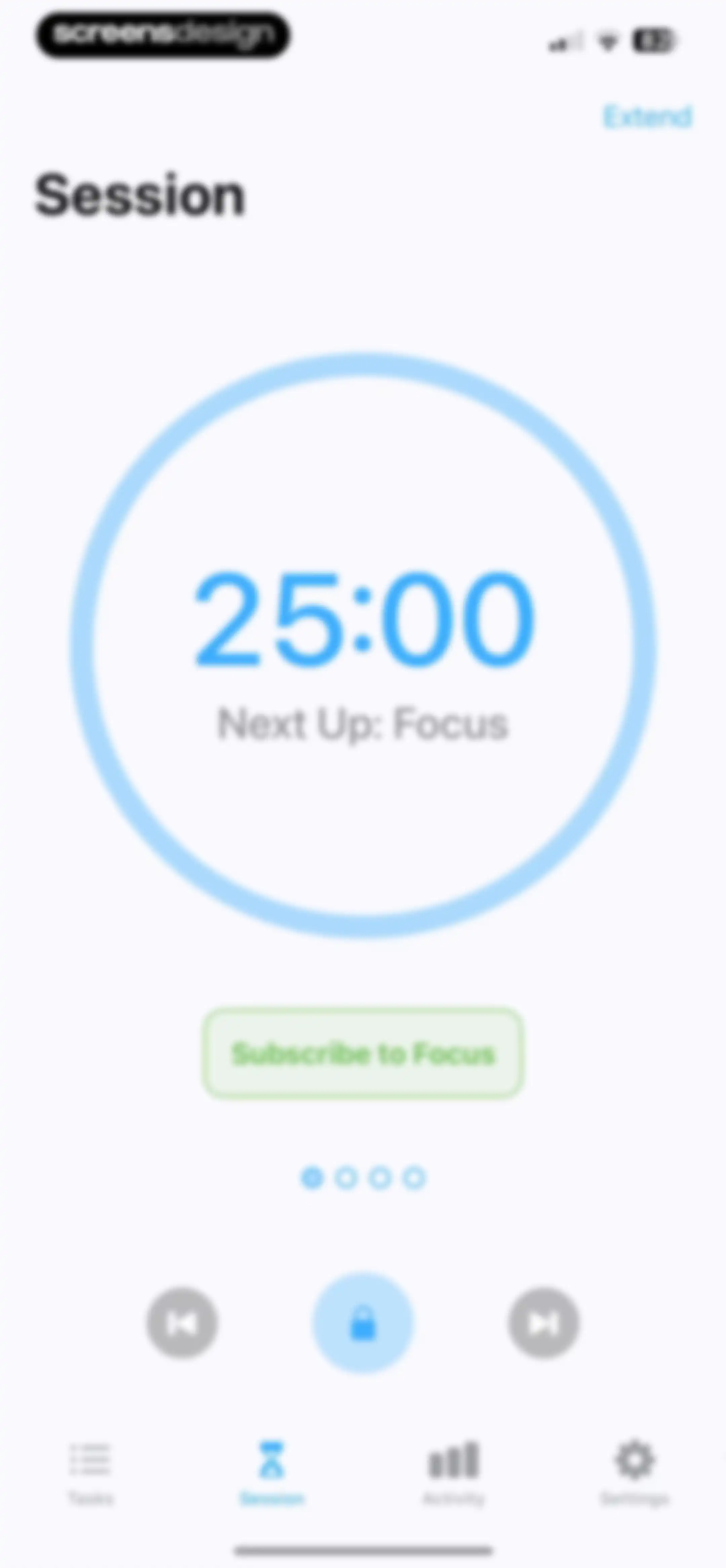 Focus - Deep Work Timer screen 1