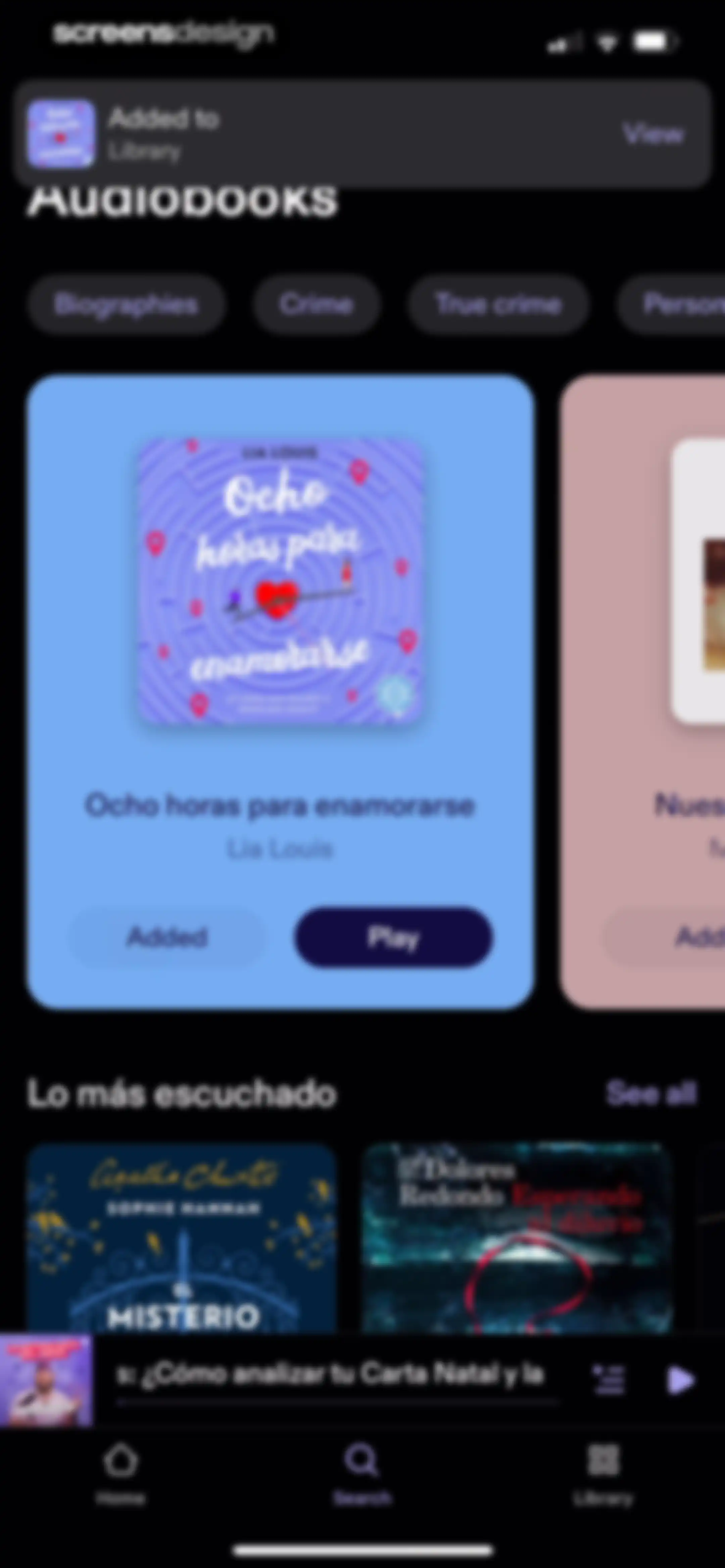 Podimo: Podcasts & audiobooks screen 82