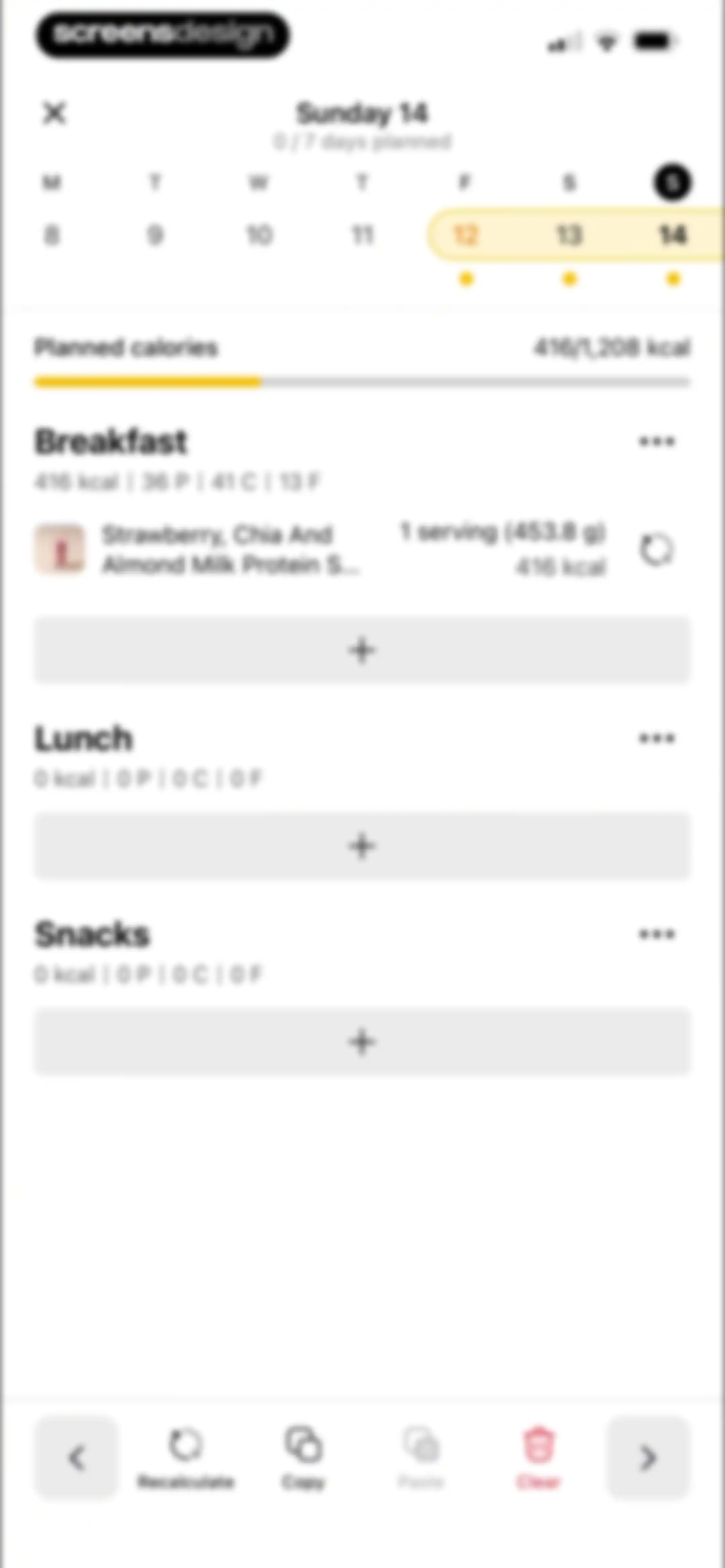 Fitia: Calorie Counter & Diet screen 75