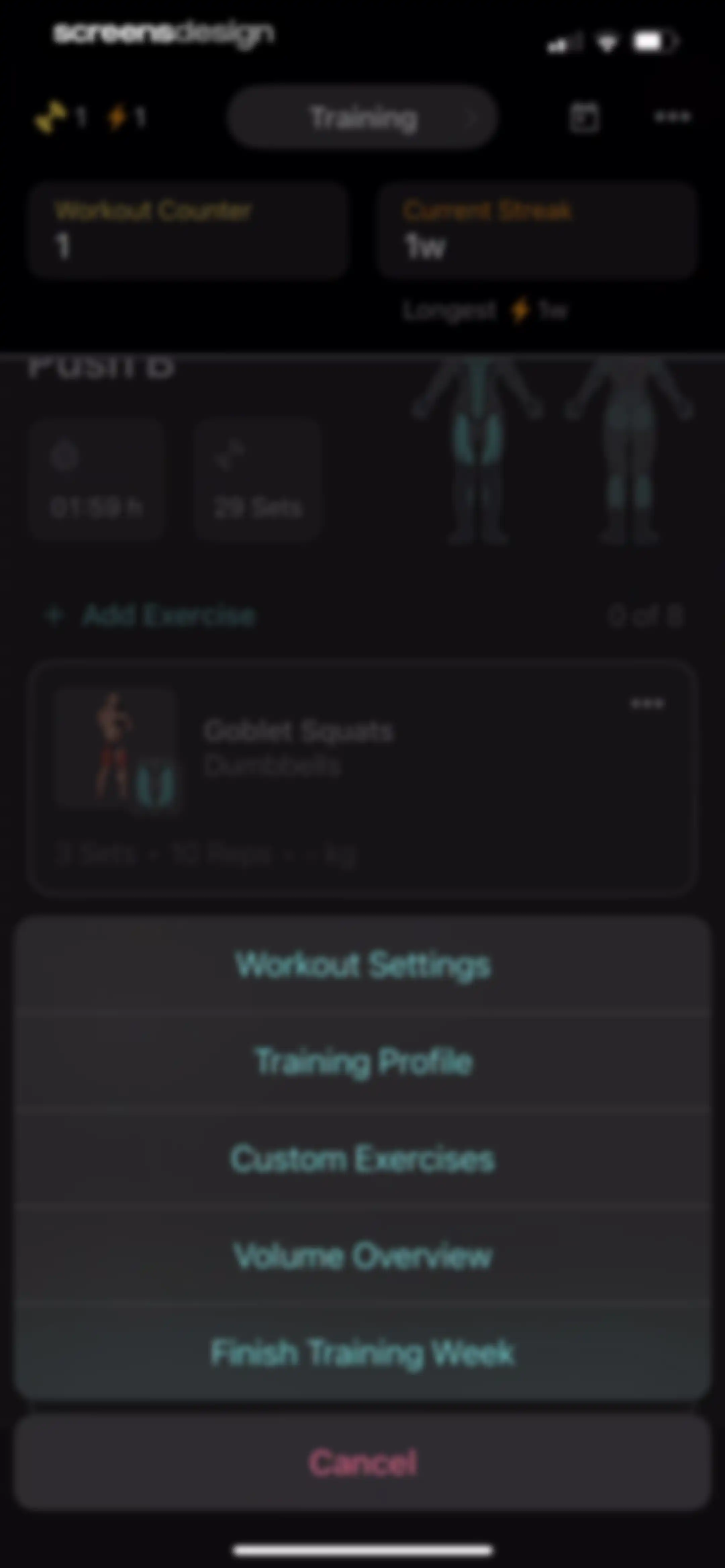 MyFitCoach - Workout Planner screen 108