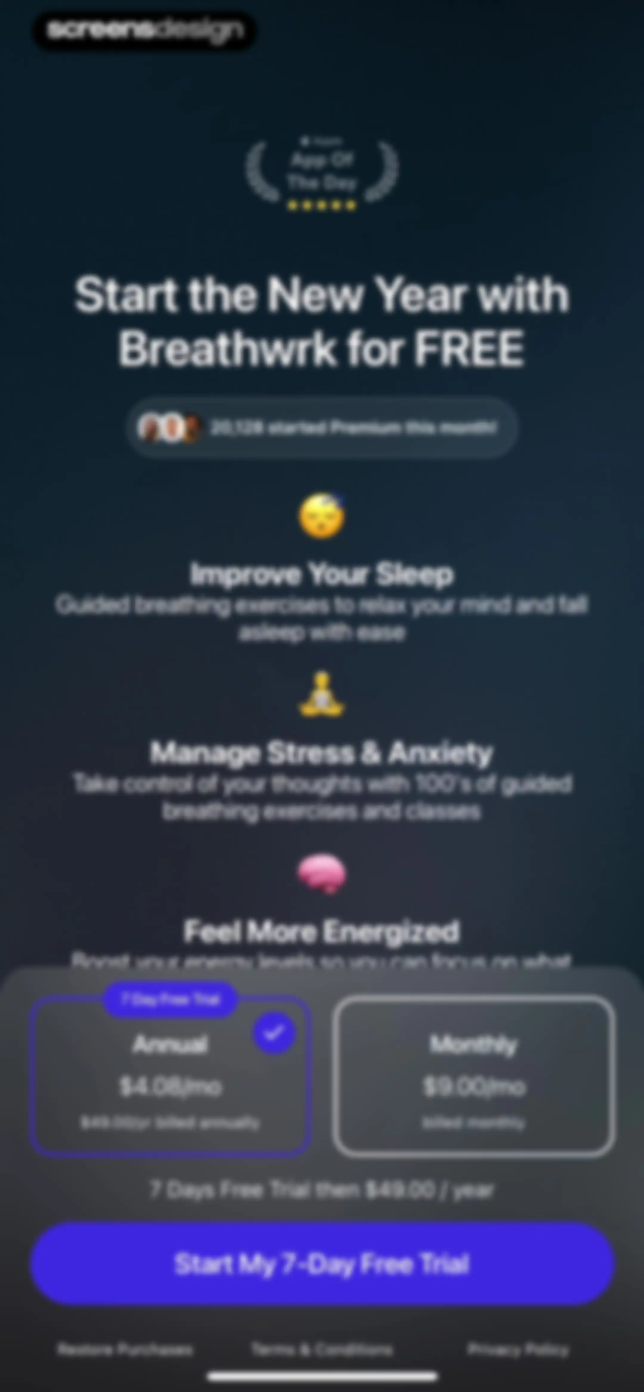 Breathwrk: Breathing Exercises screen 23