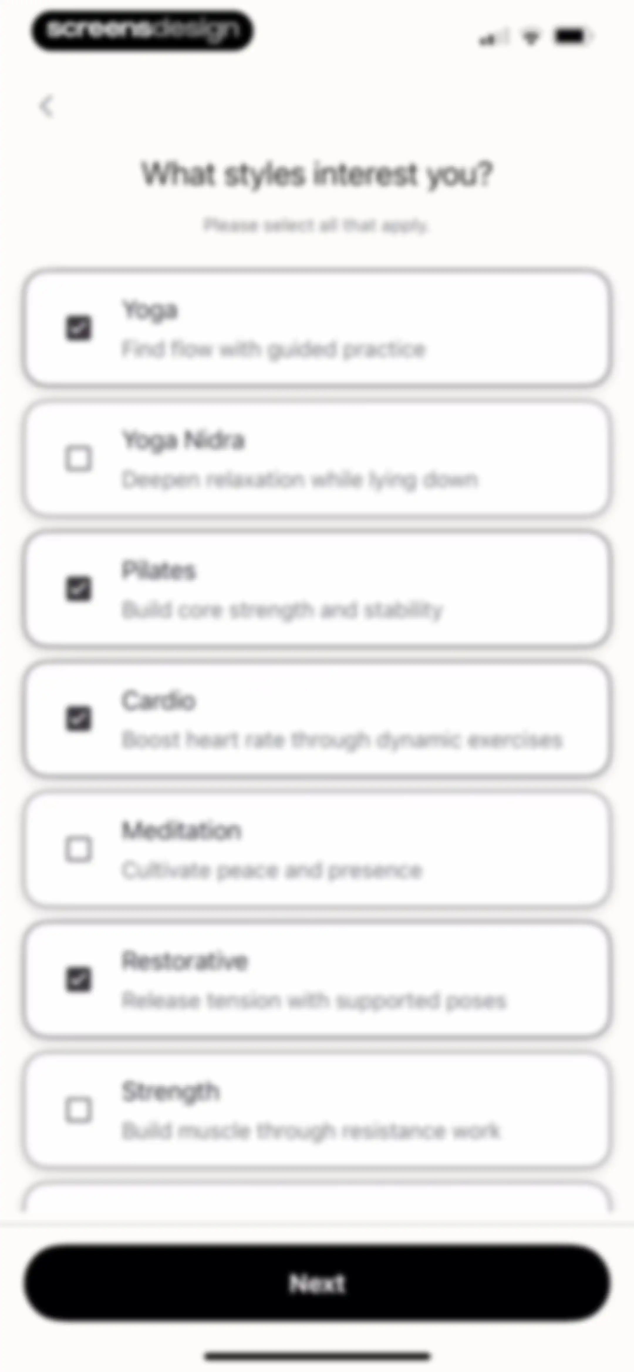 Glo | Yoga and Meditation App screen 8