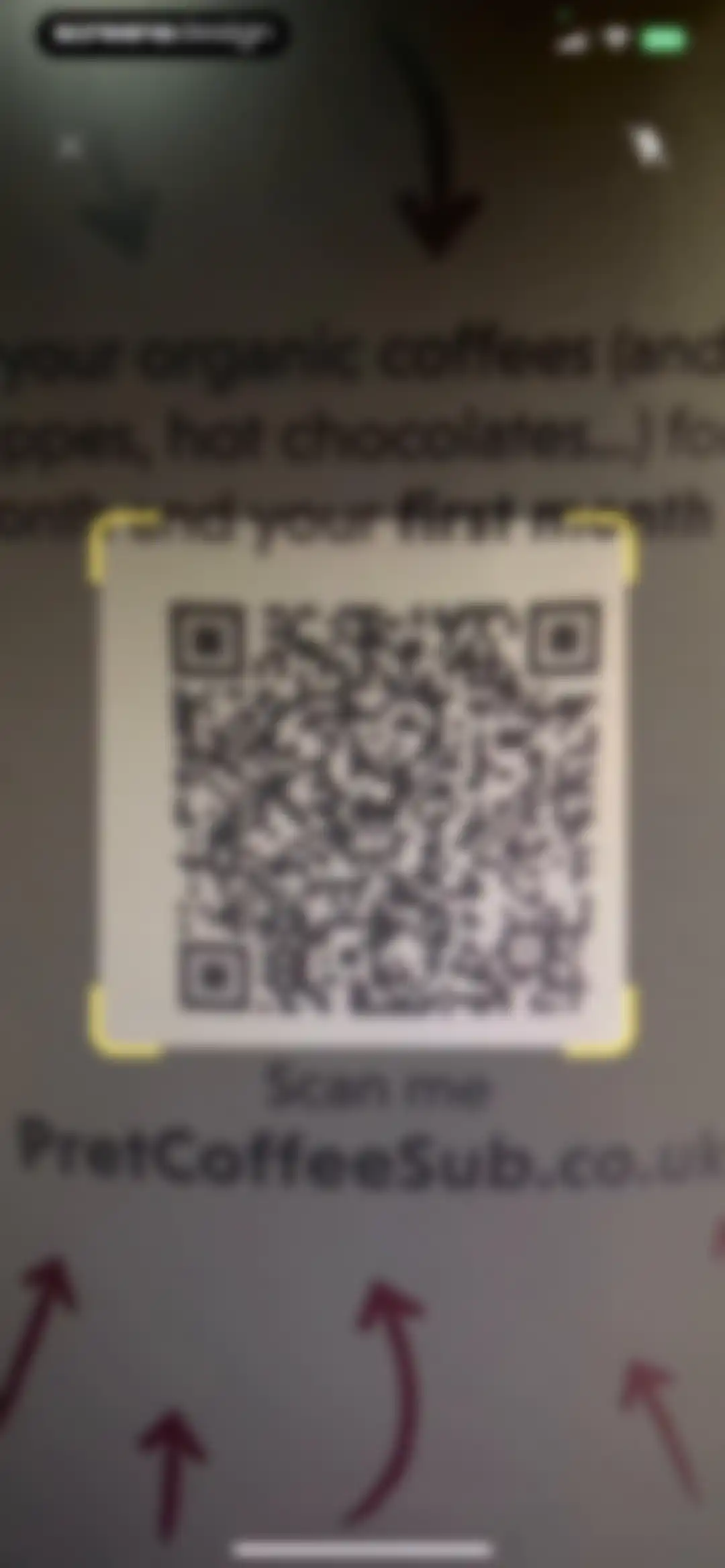 QR Code: Reader · screen 3