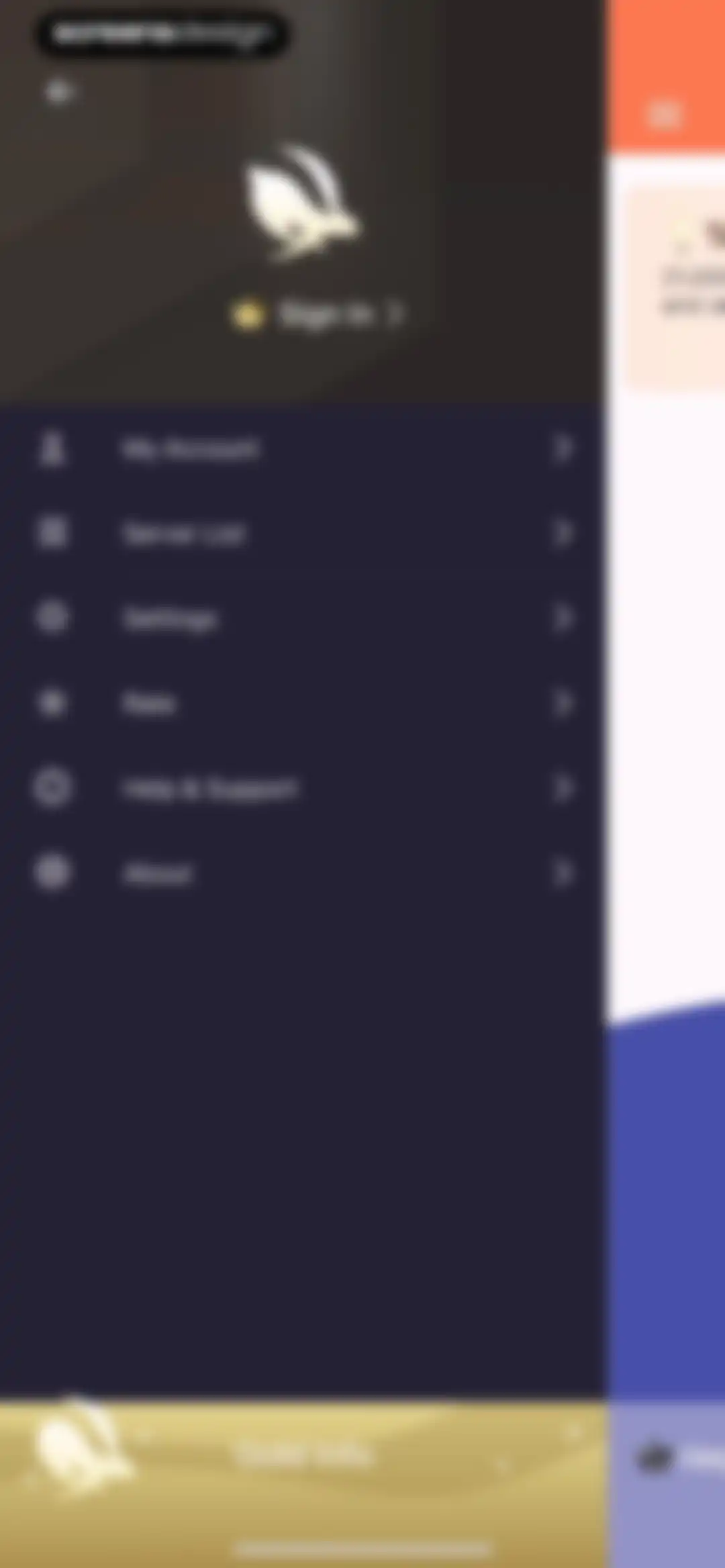 Turbo VPN Private Browser screen 17