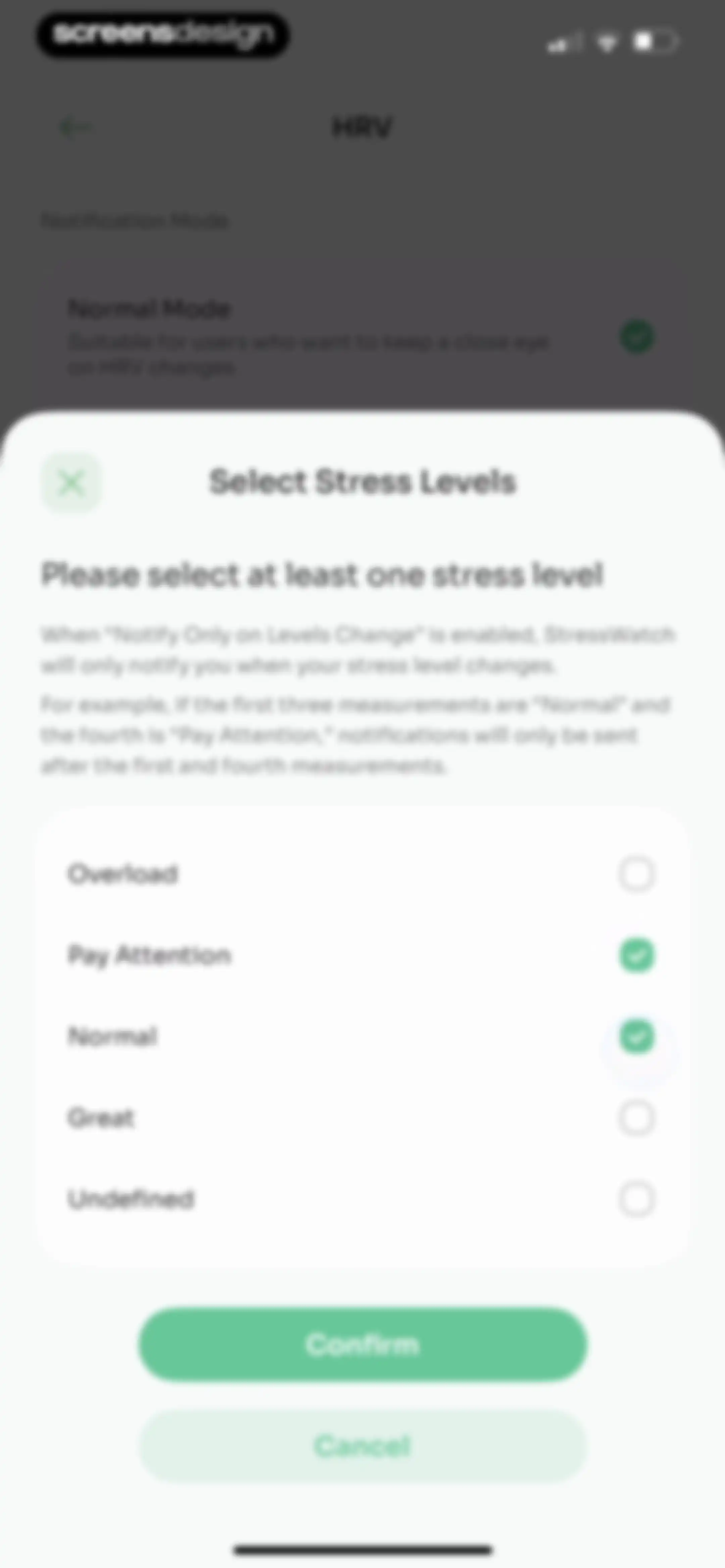 StressWatch: AI Stress Monitor screen 148