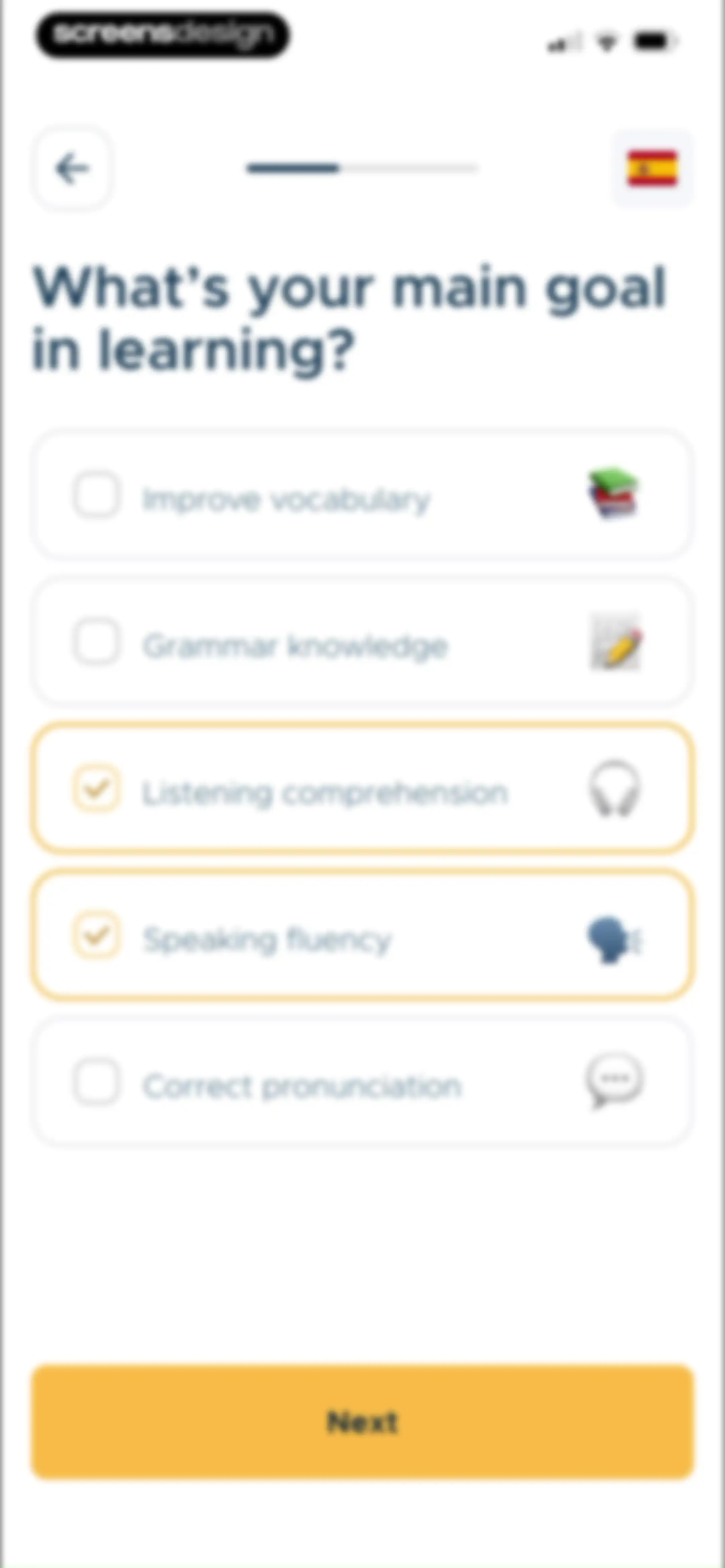 BeeSpeaker Learn English screen 10