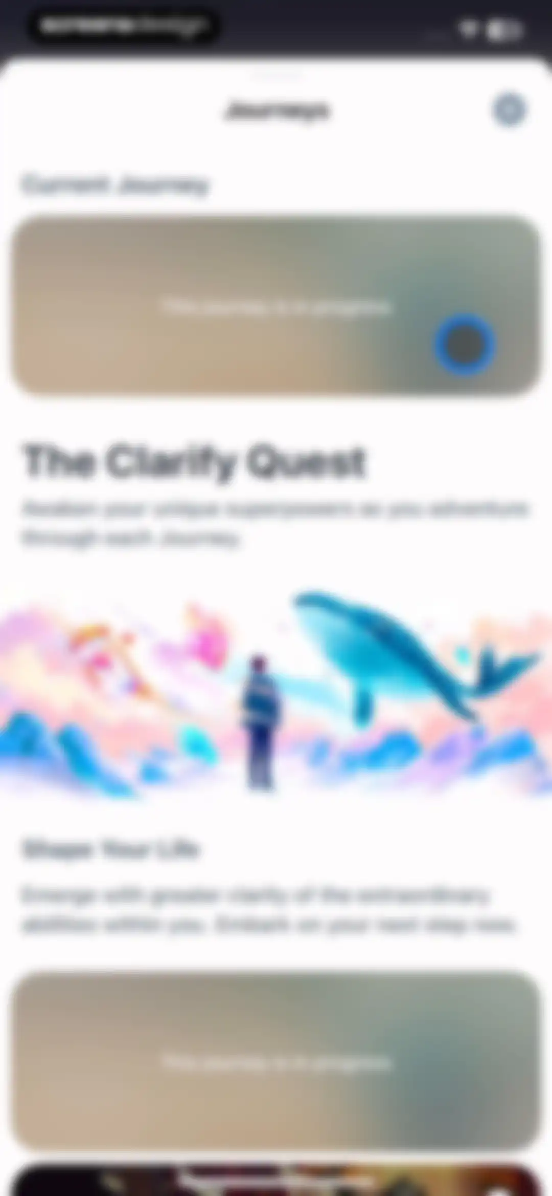 Clarify: Focus & Task Manager screen 126