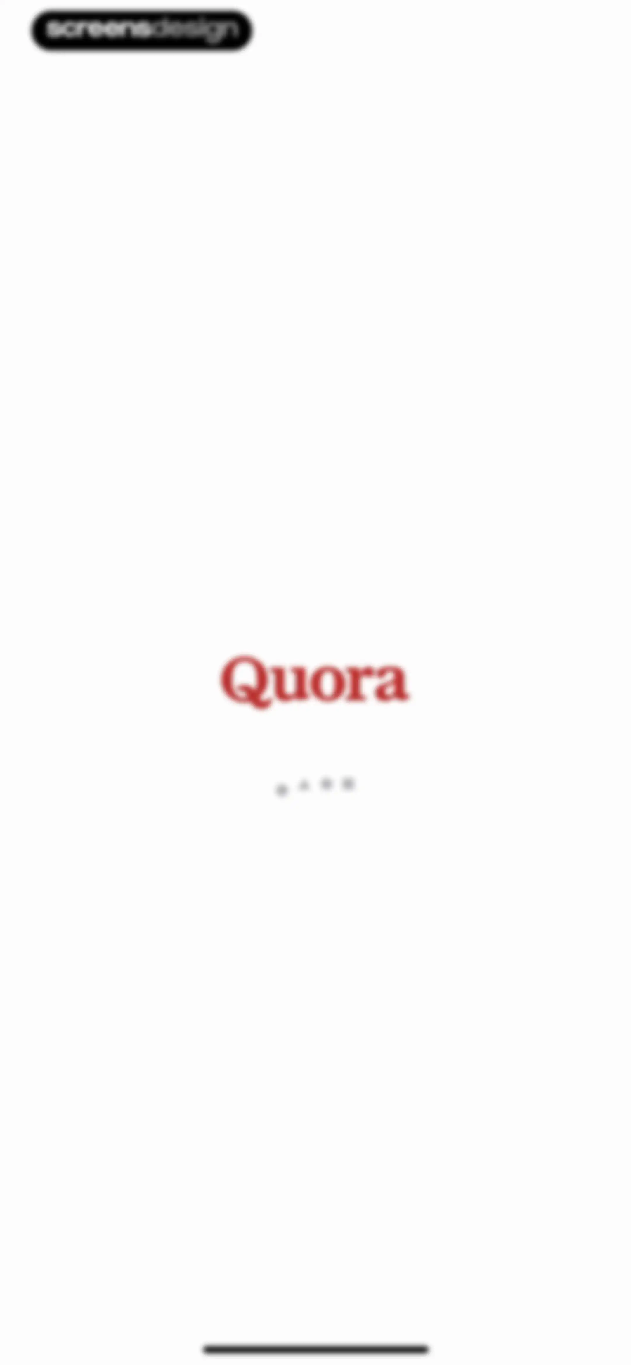 Quora screen 1