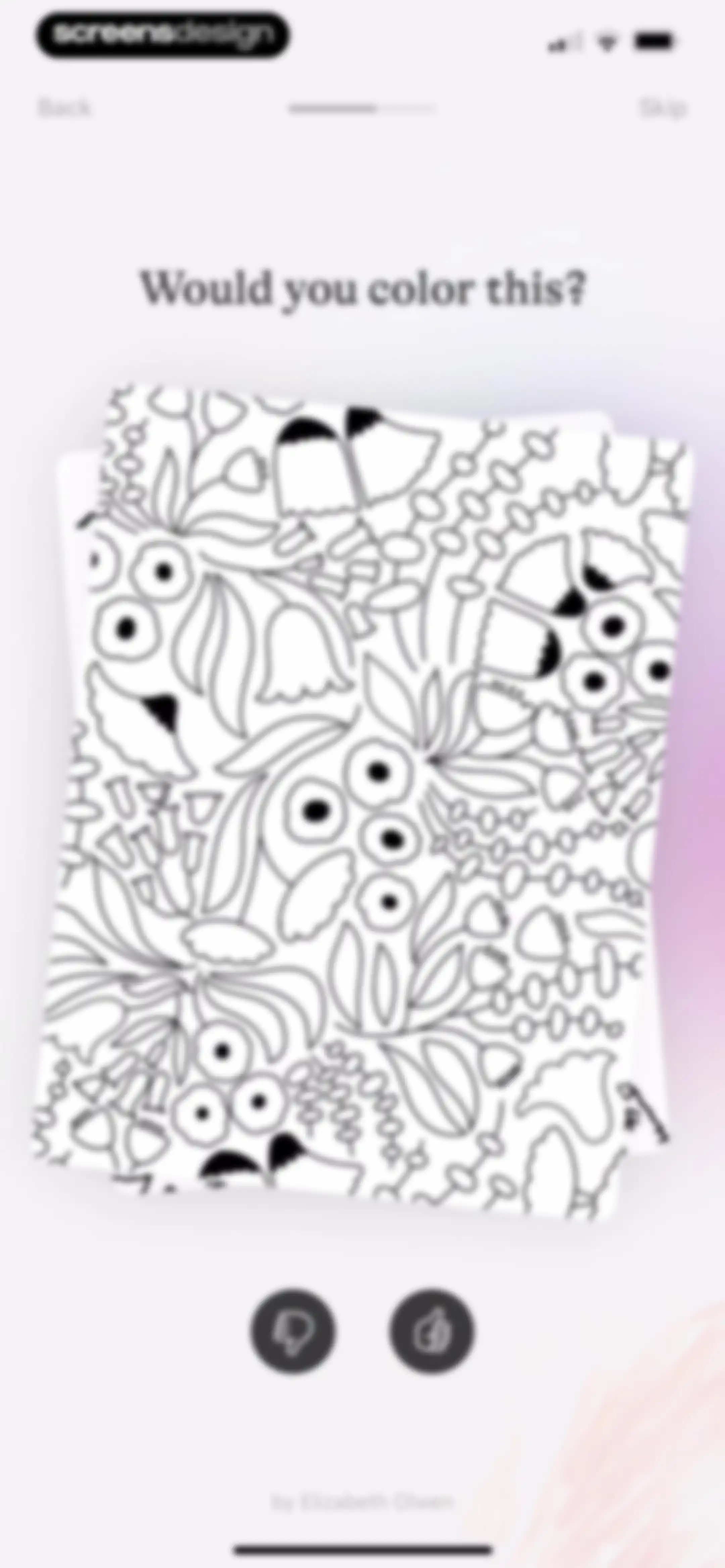 Lake: Coloring Book for Adults screen 14