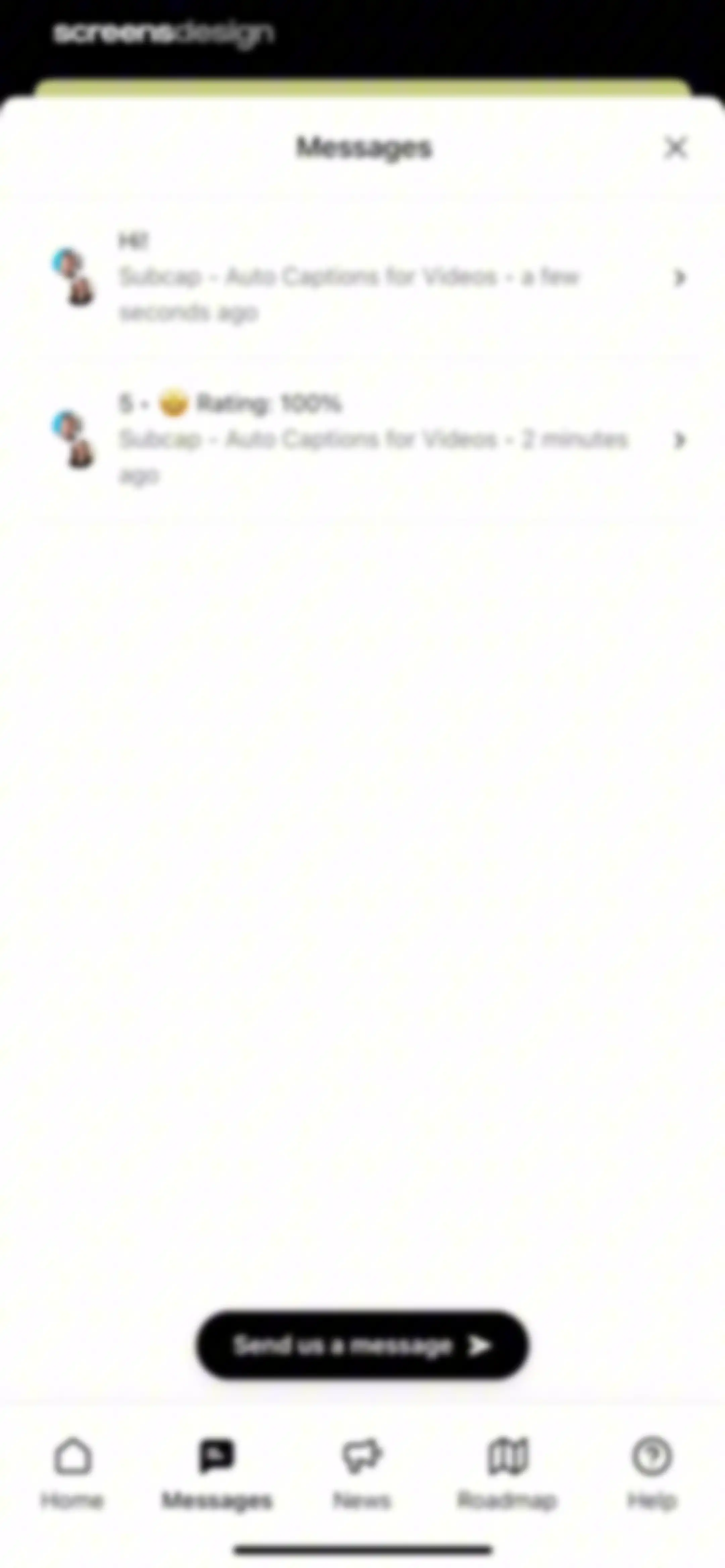 Subcap: Captions AI, Subtitles screen 56