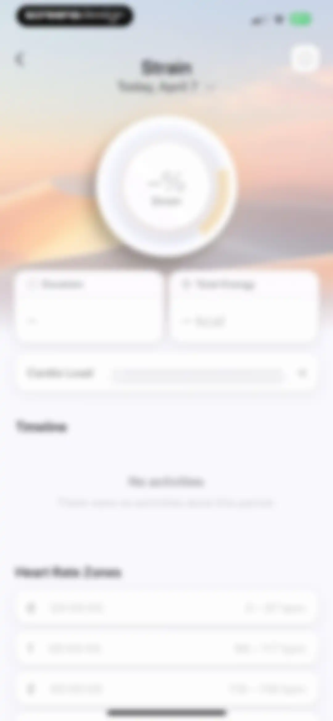 Bevel: AI Health Coach screen 126