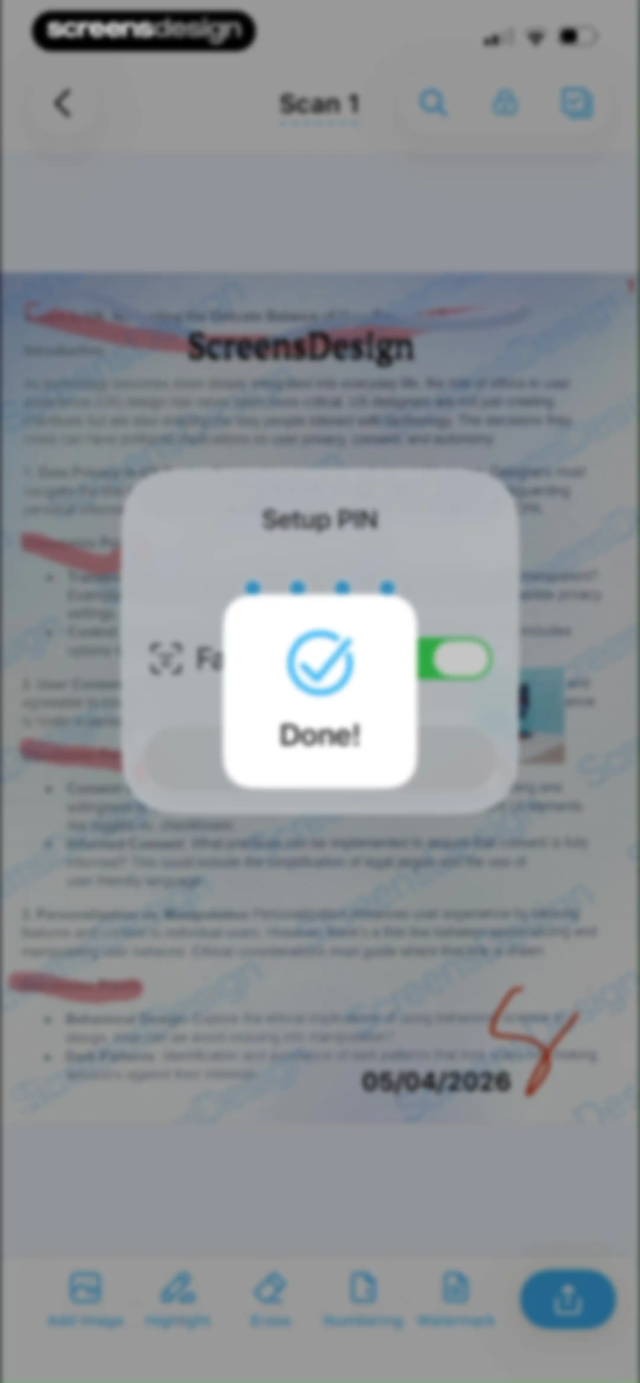 QR Code Reader & PDF Scanner screen 67