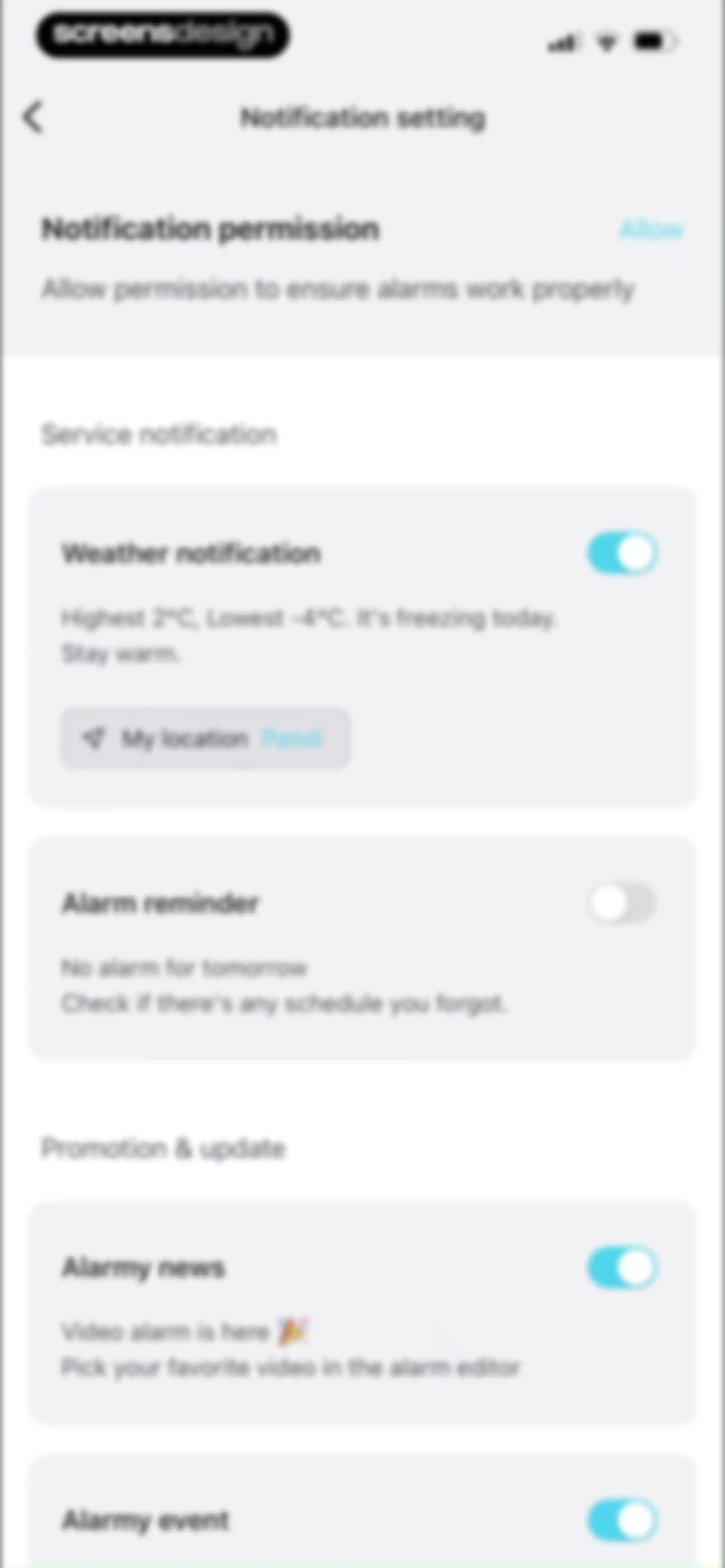 Alarmy - Loud alarm clock screen 135