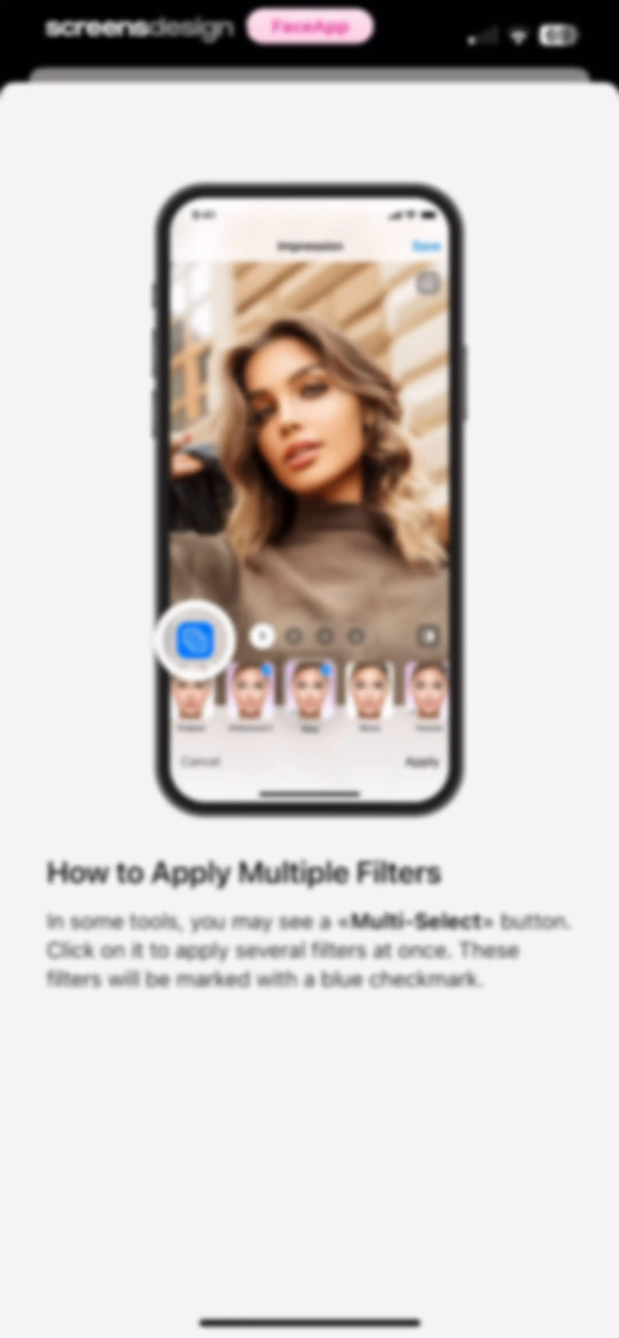 FaceApp: Perfect Face Editor screen 86