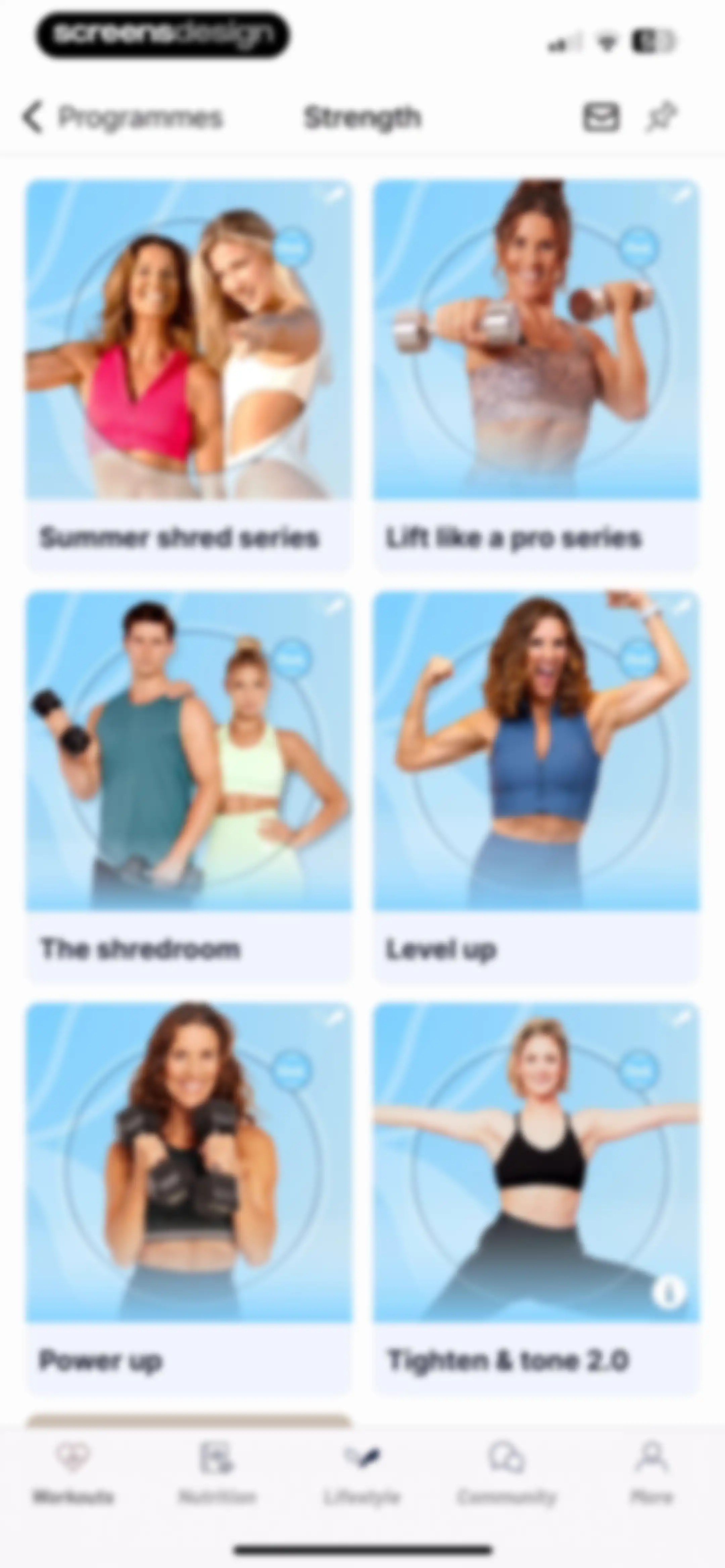 Results Wellness Lifestyle screen 57