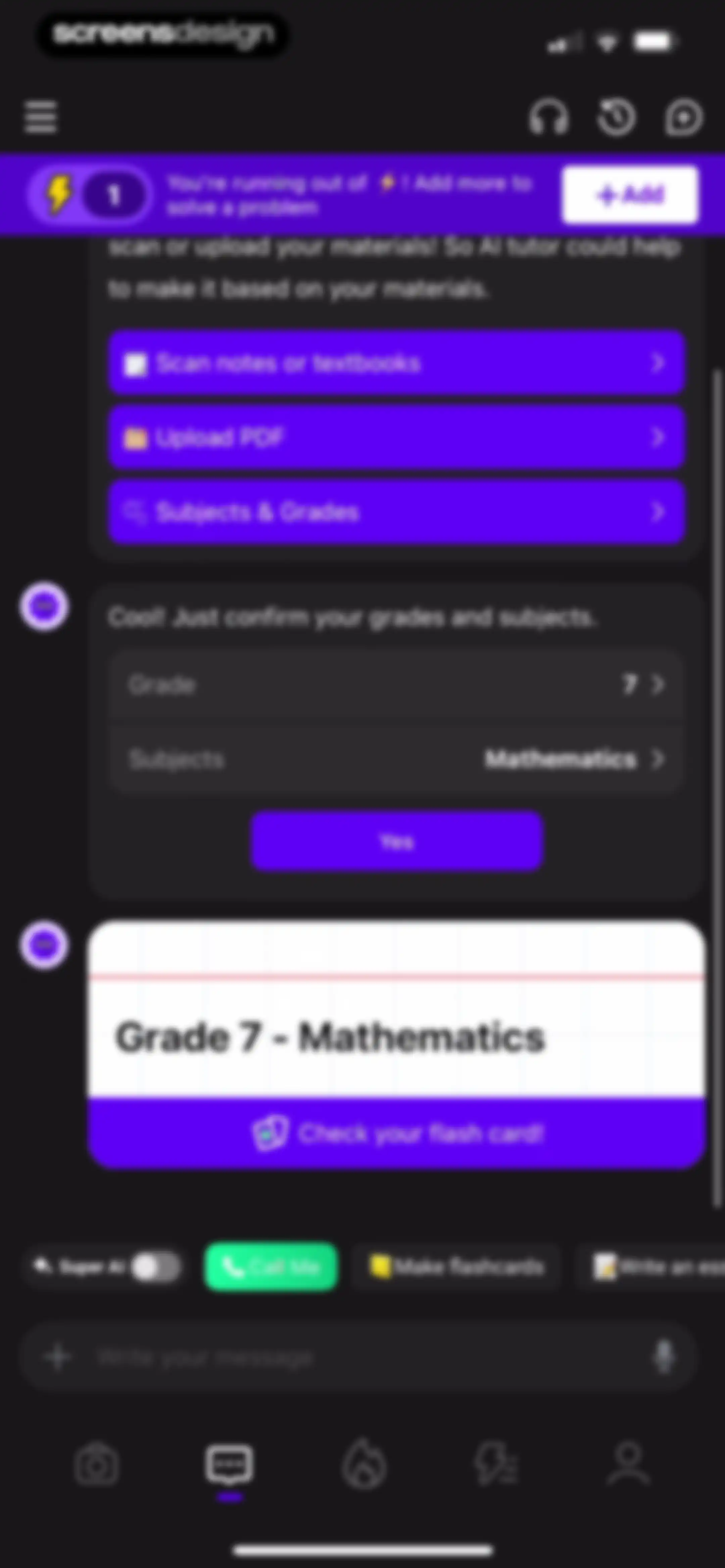 Answer.AI - Your AI tutor screen 54